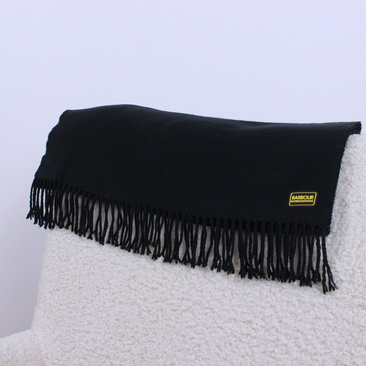 Barbour × Vintage Barbour International Wool Scarf Size ONE SIZE - 2 Thumbnail