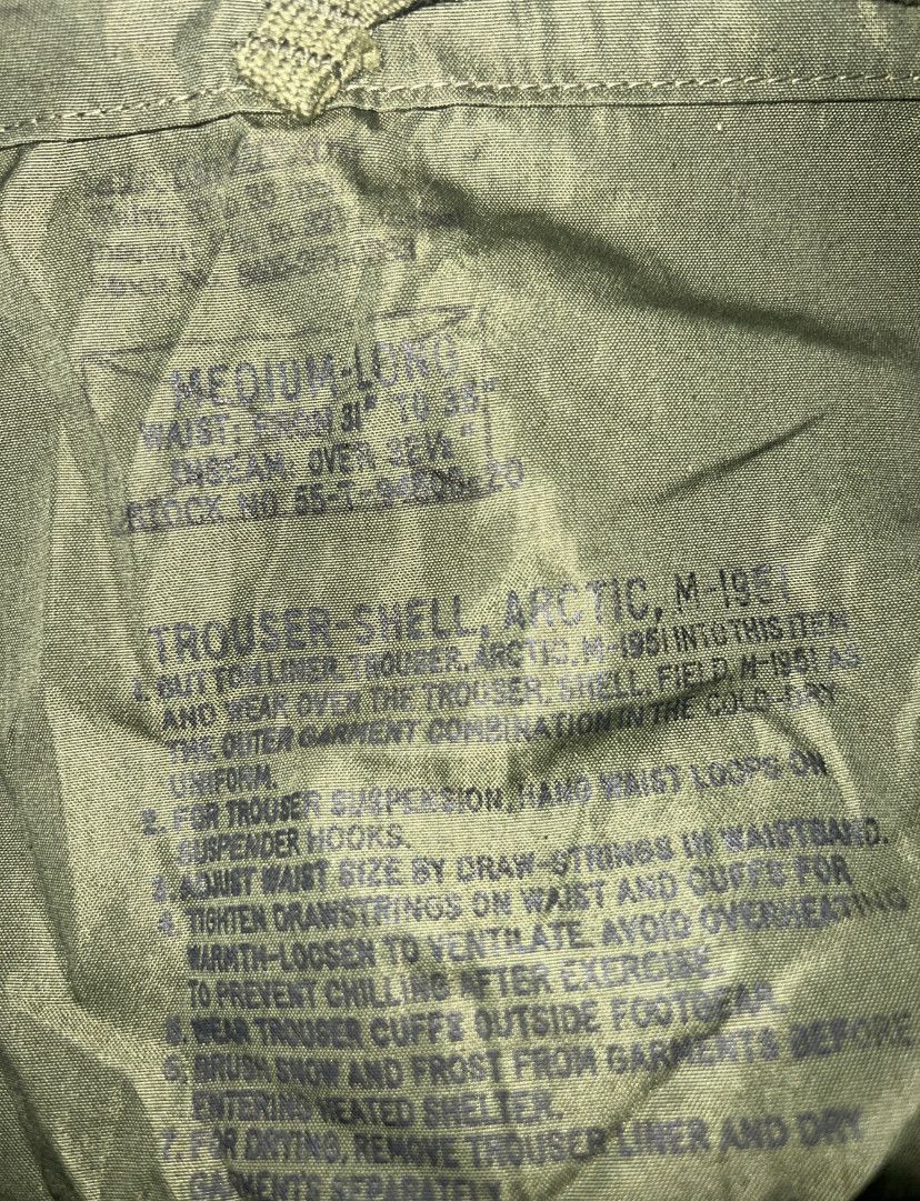 Other M1951 Pants Sz Medium R 32 - 36” waist NEW OG107 Made in USA Size US 34 / EU 50 - 7 Thumbnail