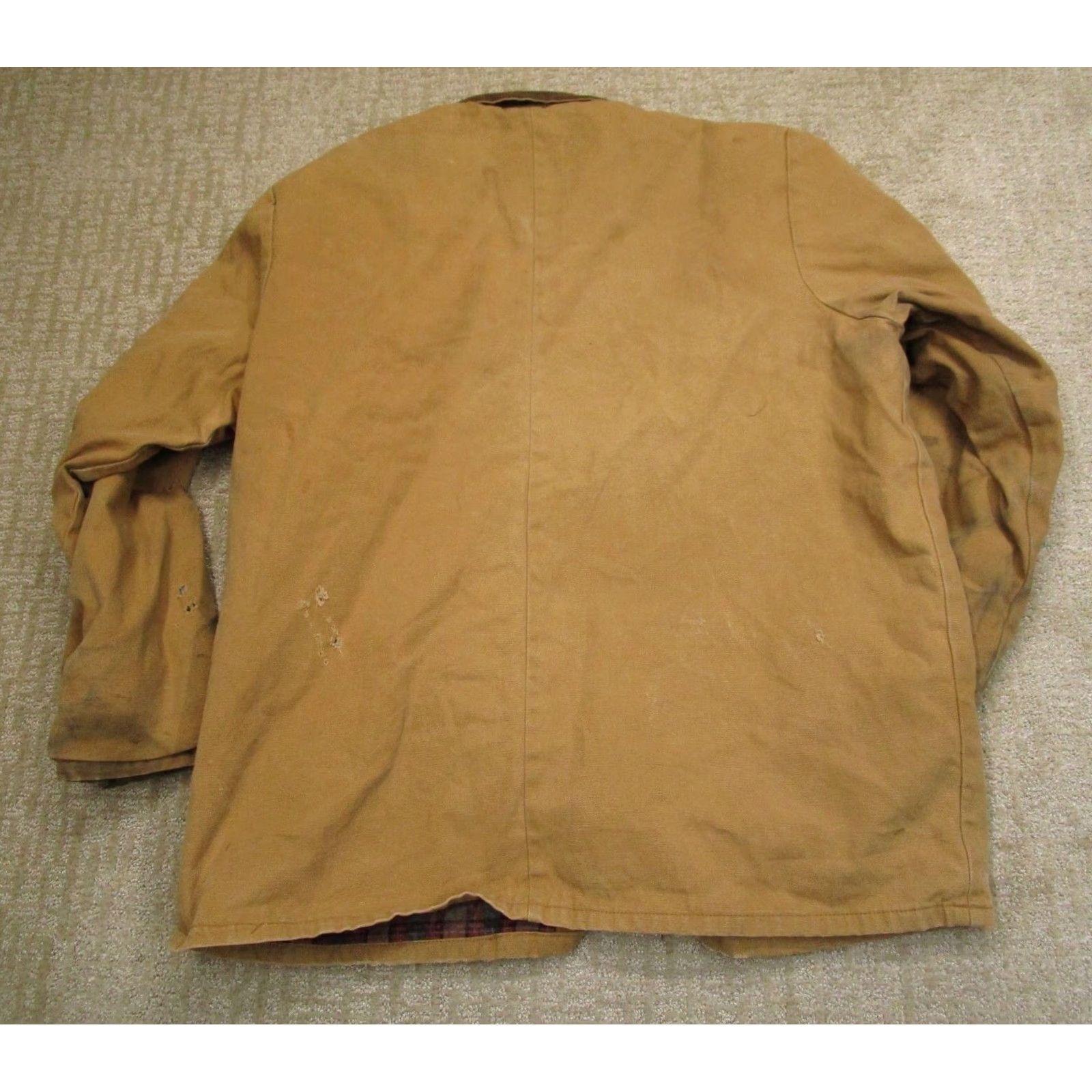 Walls VINTAGE Walls Jacket Bomber Jacket Men XL Brown Chore Blanket Lined 90s USA Wind-Resistant Pockets Zip Corduroy? Size US XL / EU 56 / 4 - 6 Thumbnail