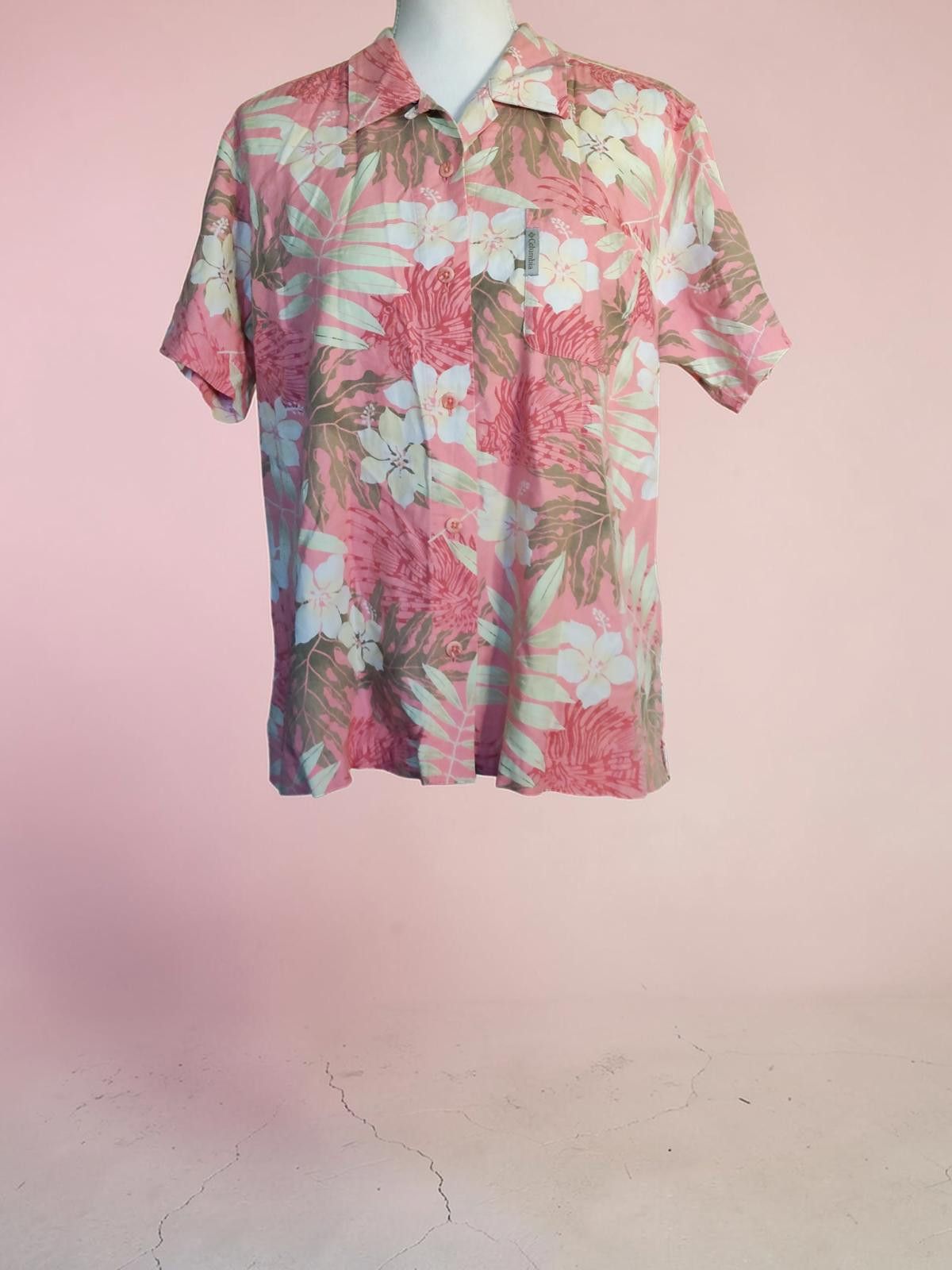 Columbia Columbia River Resort Floral Print Short Sleeve Blouse Size Size XL / US 12-14 / IT 48-50 - 3 Thumbnail