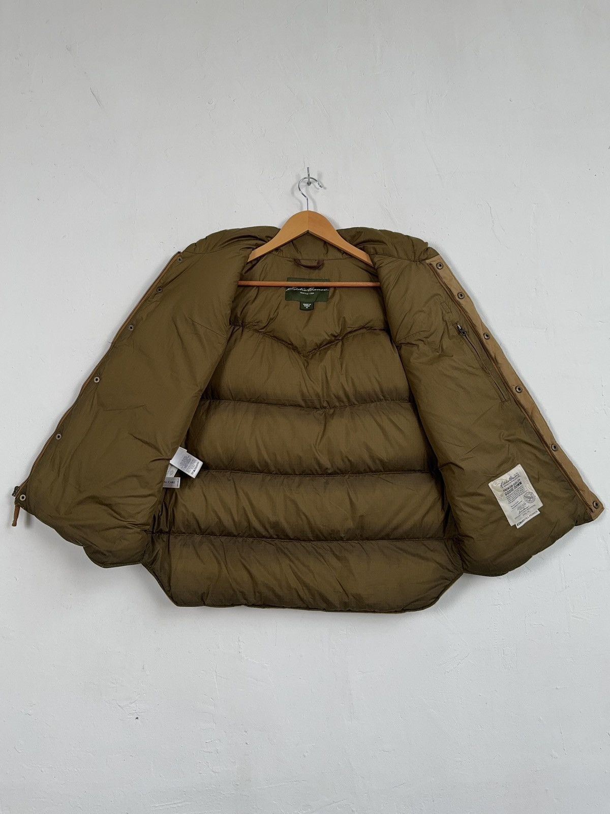 Eddie Bauer × Vintage Eddie Bauer Goose down Wax Vest Size US M / EU 48-50 / 2 - 13 Thumbnail