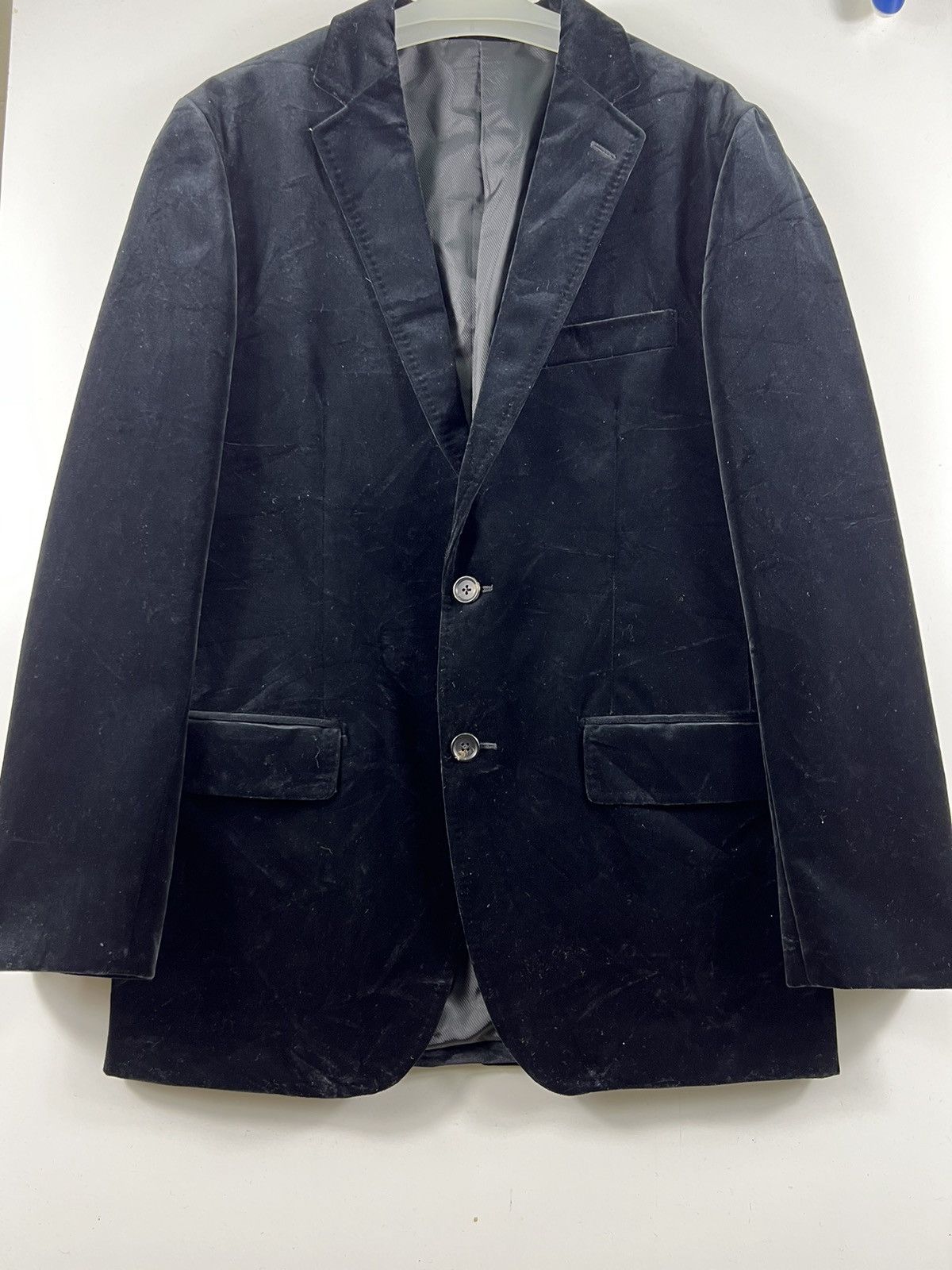 BEAUTY&YOUTH 🔥 United Arrows Japan Black Velvet Blazer Jacket Size US S / EU 44-46 / 1 - 4 Thumbnail