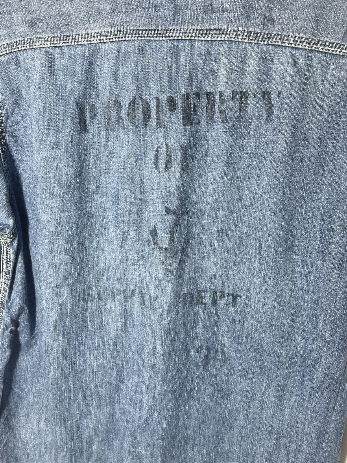 Japanese Brand × Vintage Distressed Army Look A Like Japanese Shirt Size US M / EU 48-50 / 2 - 6 Thumbnail