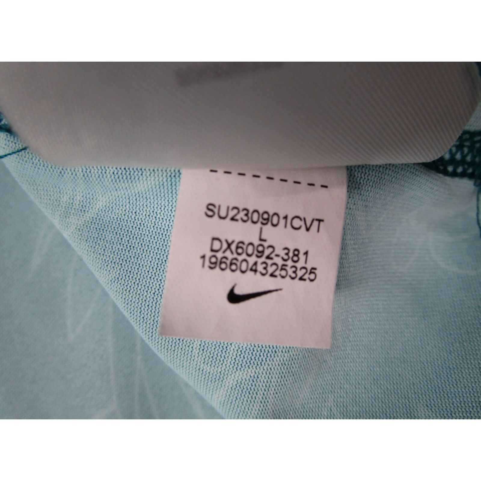 Nike Nike Golf Shirt Mens Large Blue Dri-Fit ADV Tiger Woods Brotherhood Crusade Polo Size US L / EU 52-54 / 3 - 5 Thumbnail