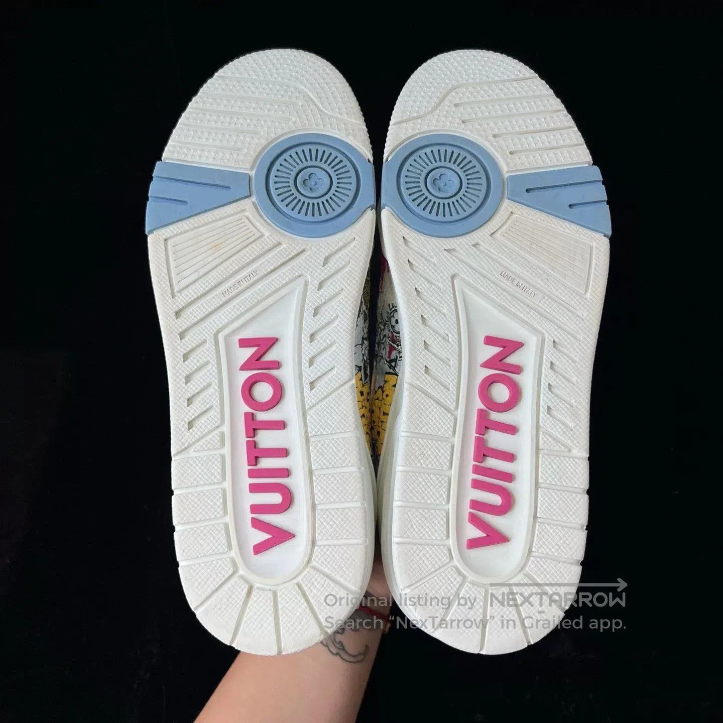 Louis Vuitton Louis Vuitton Trainer Graffiti Sneakers. Size US 8.5 / EU 41-42 - 7 Thumbnail