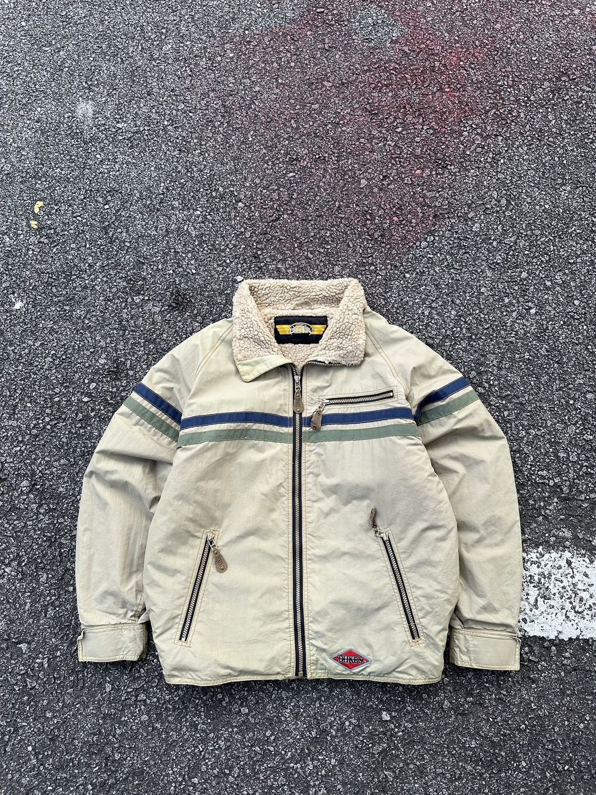 Vintage 👹Vintage DUKES SNOWBOARDS Fleece Lined Jacket Size US L / EU 52-54 / 3 - 2 Thumbnail