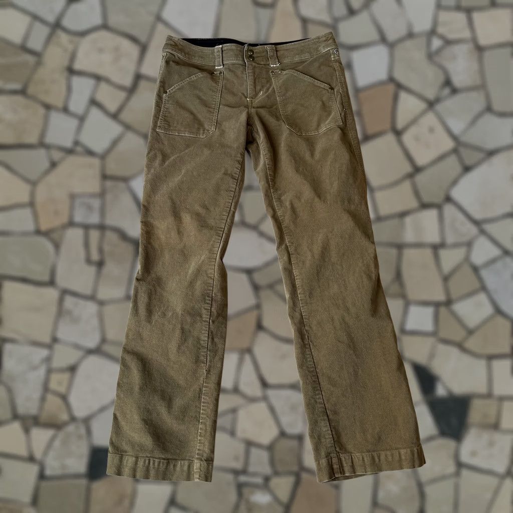 Velour Kuhl Utilty Velour Pant Brown Trousers Distressed Women’s 10 Casual Pants Regular Brown 32x30 Women Size 32" / US 10 / IT 46 - 1 Thumbnail
