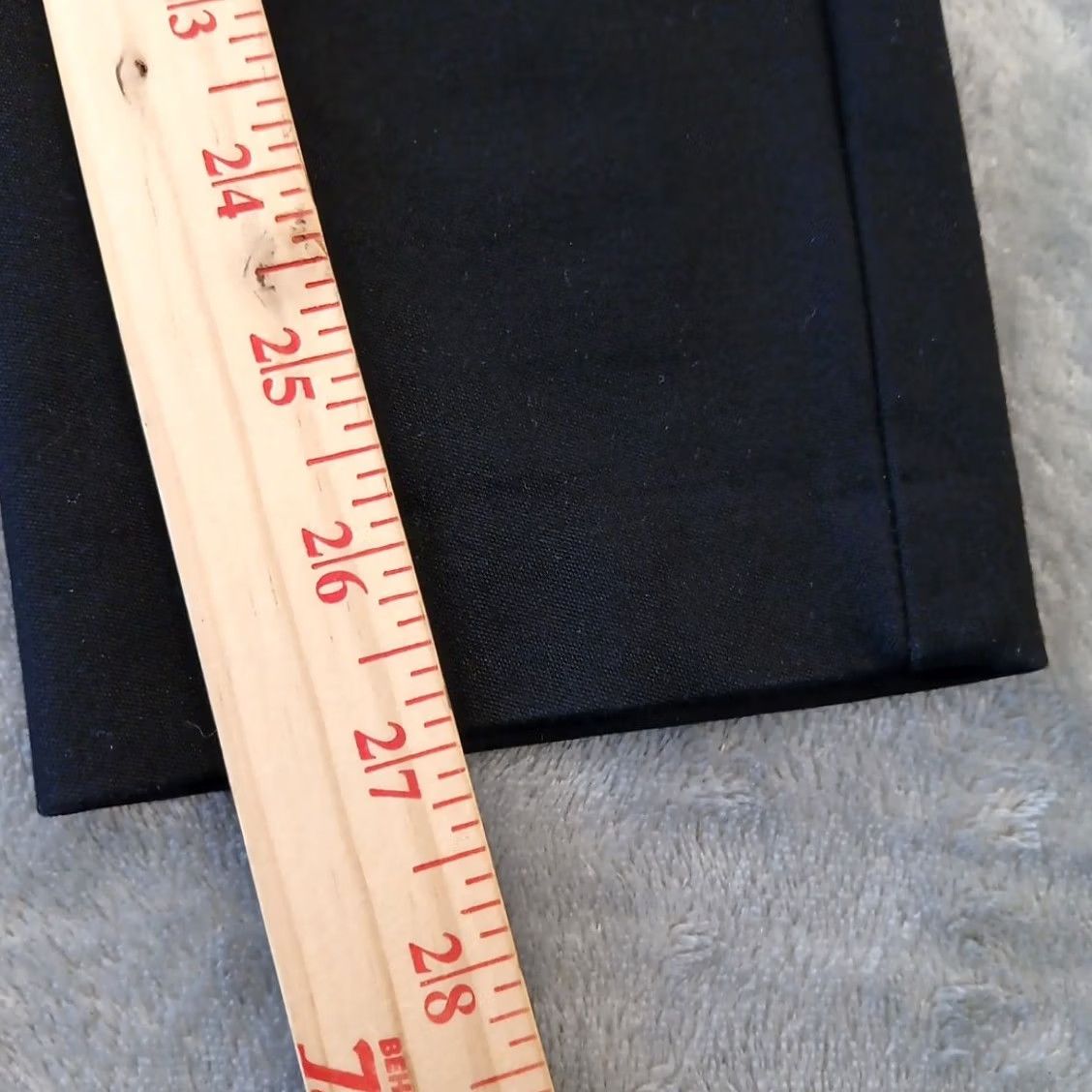 Banana Republic Banana Republic Dress Pants Womens Size 4 Black Mid Rise 28x27 Side Zip Straight Leg Pants Dressy Formal Size 27" / US 4 / IT 40 - 4 Thumbnail