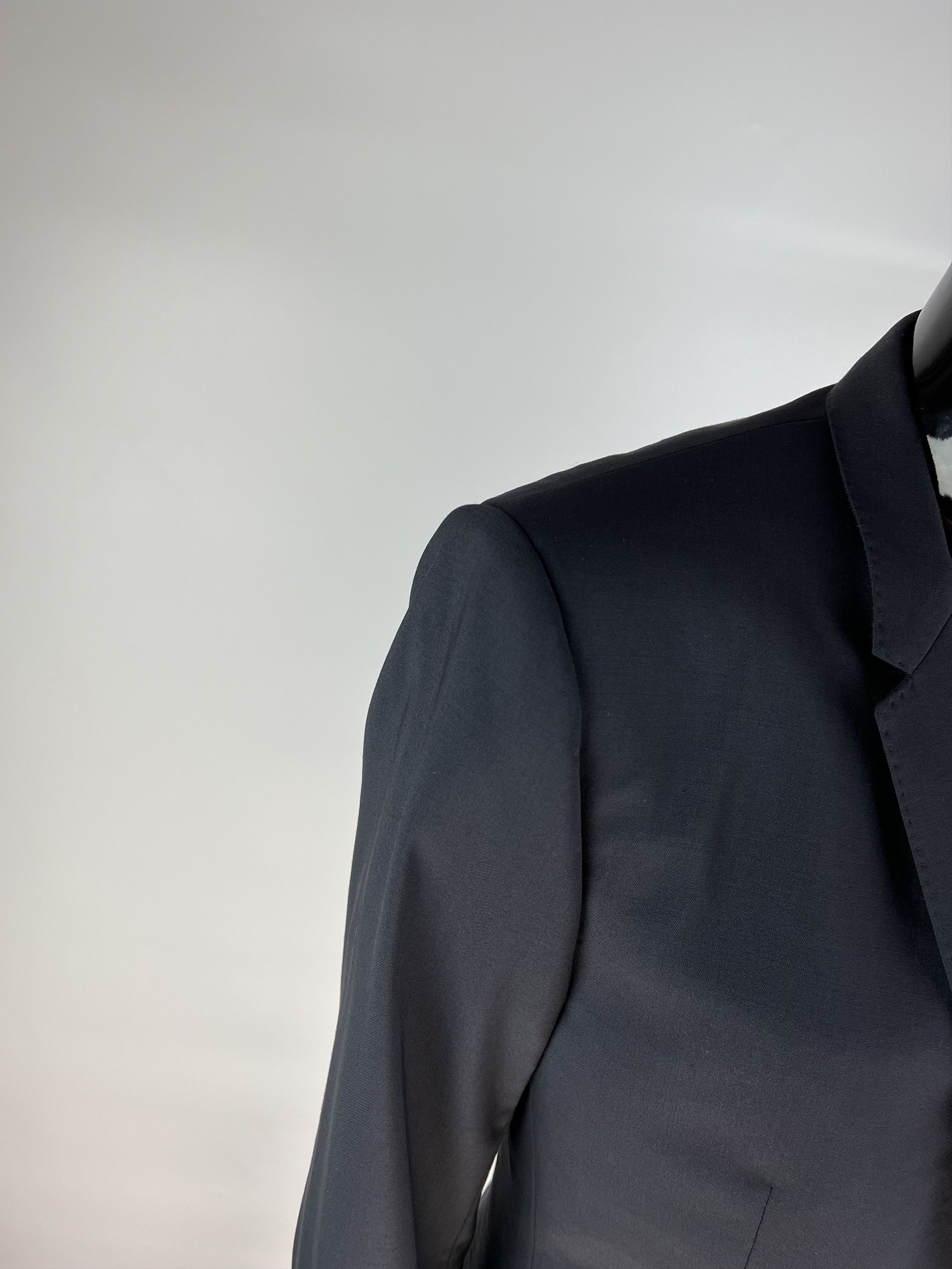 Dolce & Gabbana Dolce & Gabbana Gold Navy Blue Wool Blazer Jacket Size IT44 Size M / US 6-8 / IT 42-44 - 6 Thumbnail