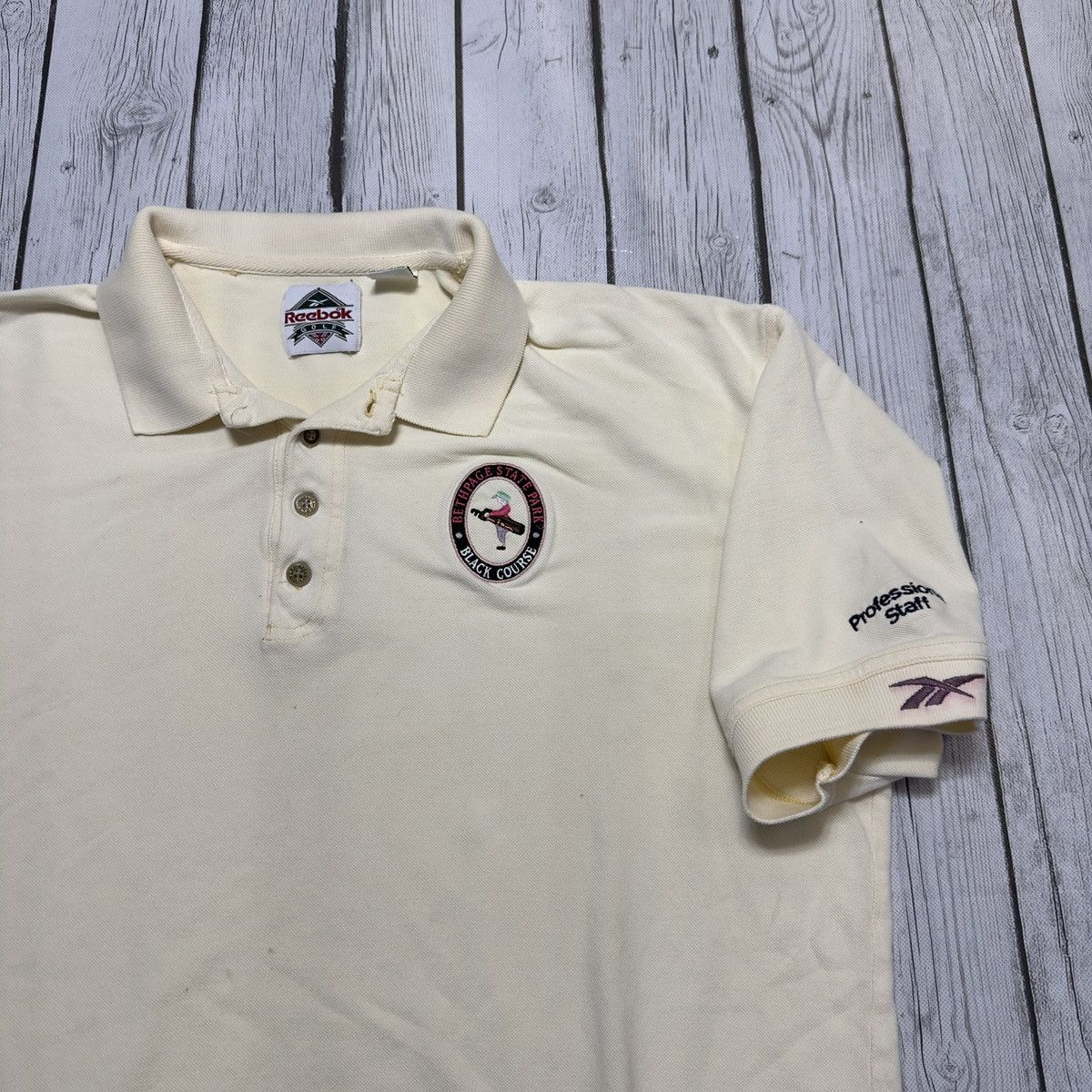 Reebok × Vintage Vintage Bethpage Black polo shirt Size US L / EU 52-54 / 3 - 3 Thumbnail