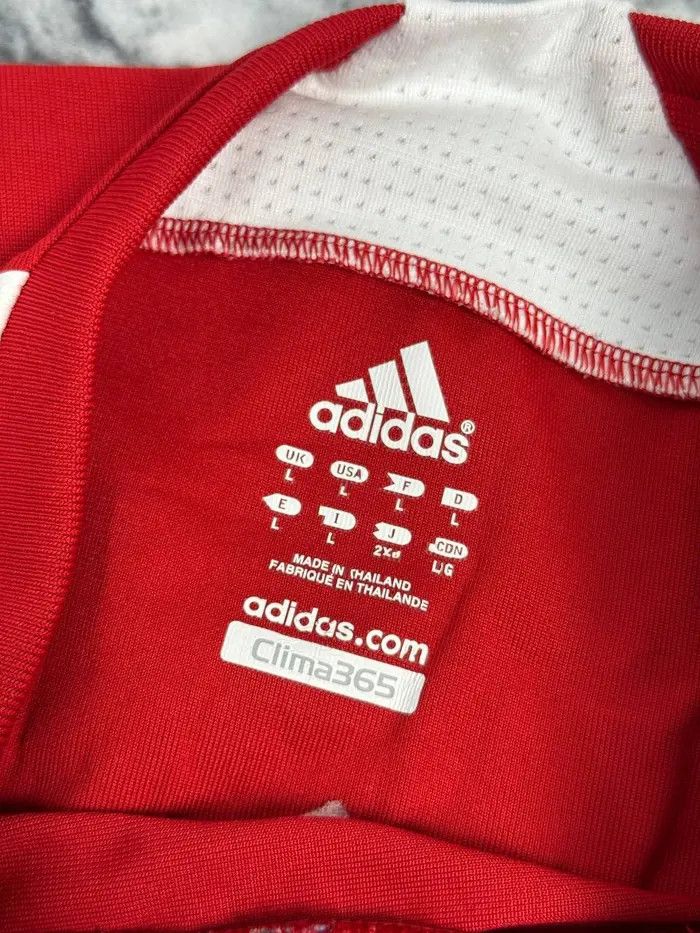 Adidas Bayern Munich 2007 2008 Christian Lell #30 Home Shirt Jersey Size US L / EU 52-54 / 3 - 5 Thumbnail