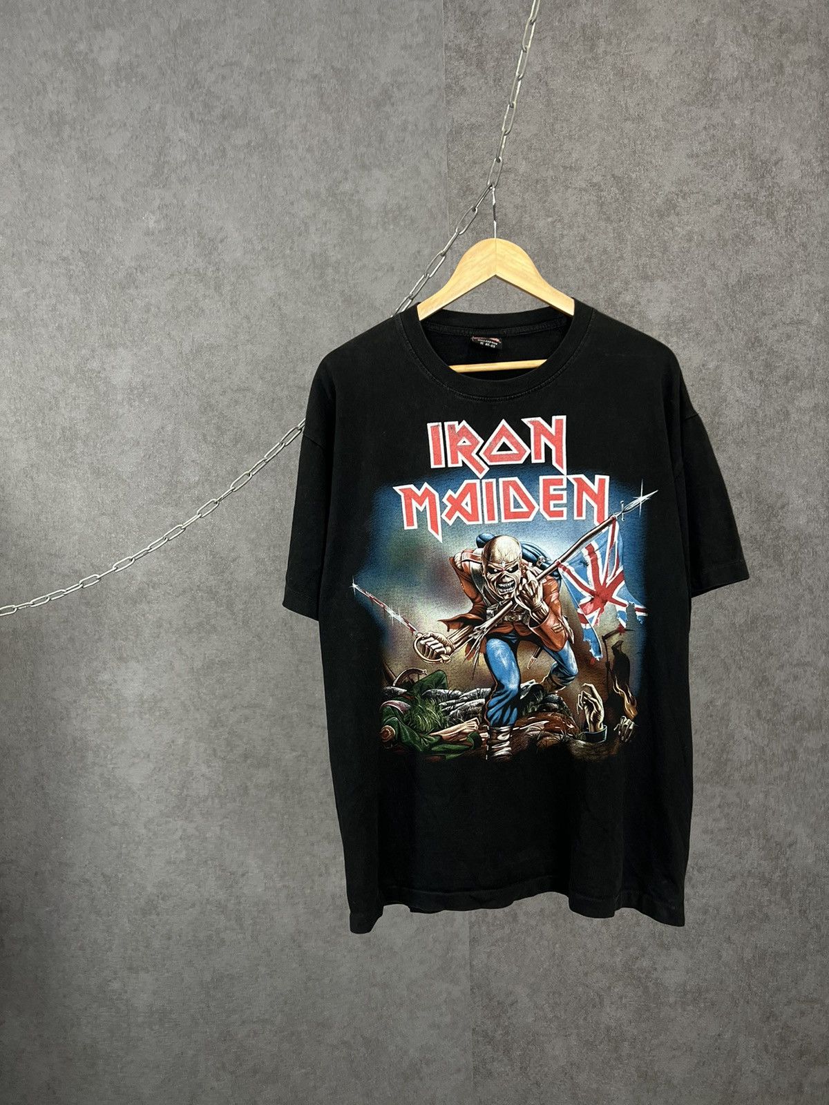 Band Tees Iron Maiden rock band tee Size US XL / EU 56 / 4 - 1 Thumbnail