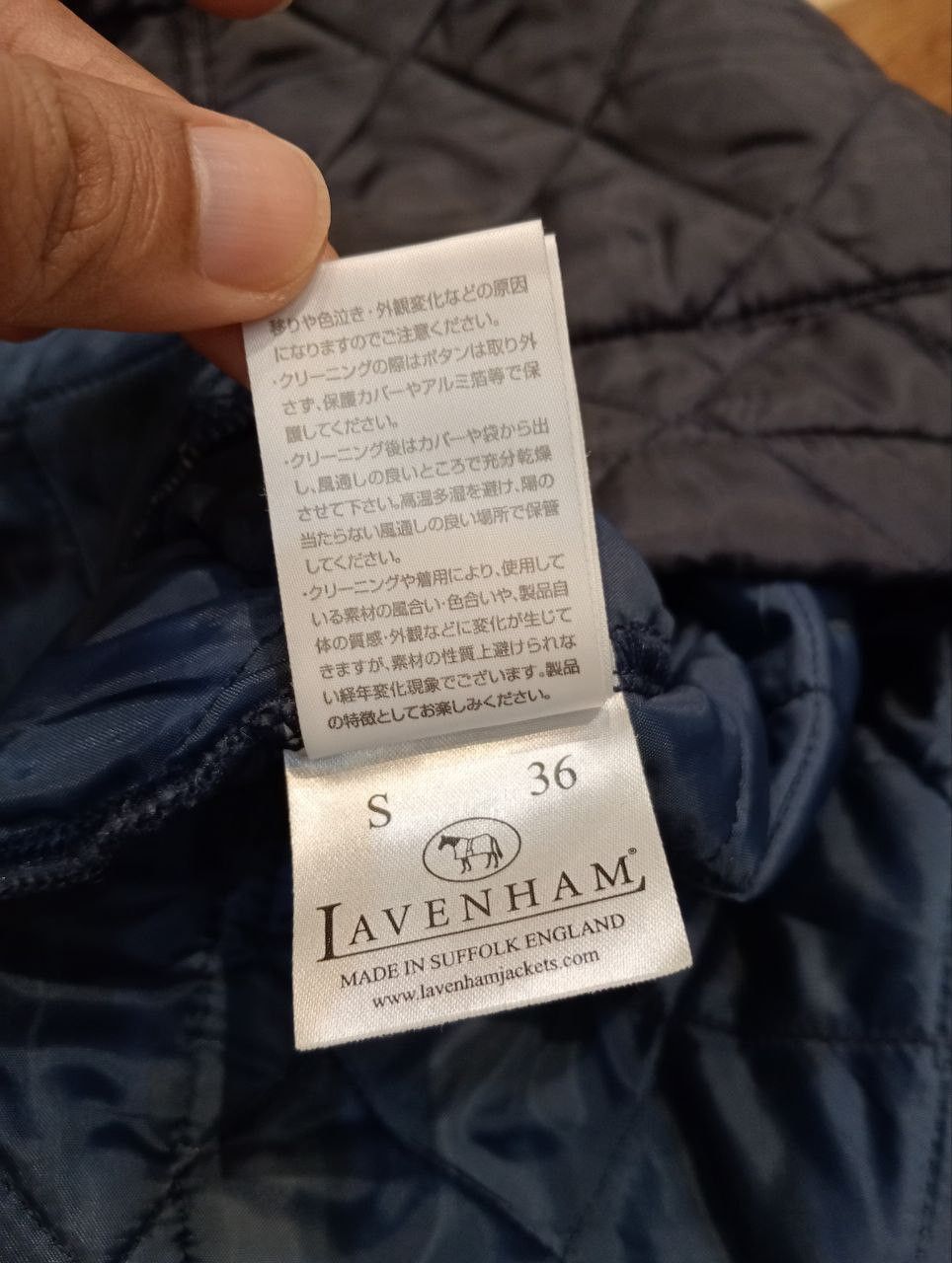 Lavenham LAVENHAM QUILTED JACKET - SIZE S Size US S / EU 44-46 / 1 - 10 Thumbnail