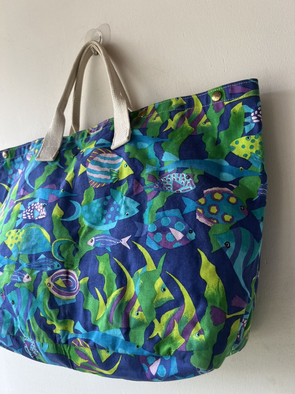 L.L. Bean RARE! 70s L.L. Bean All Print Tote Bag Size ONE SIZE - 24 Thumbnail