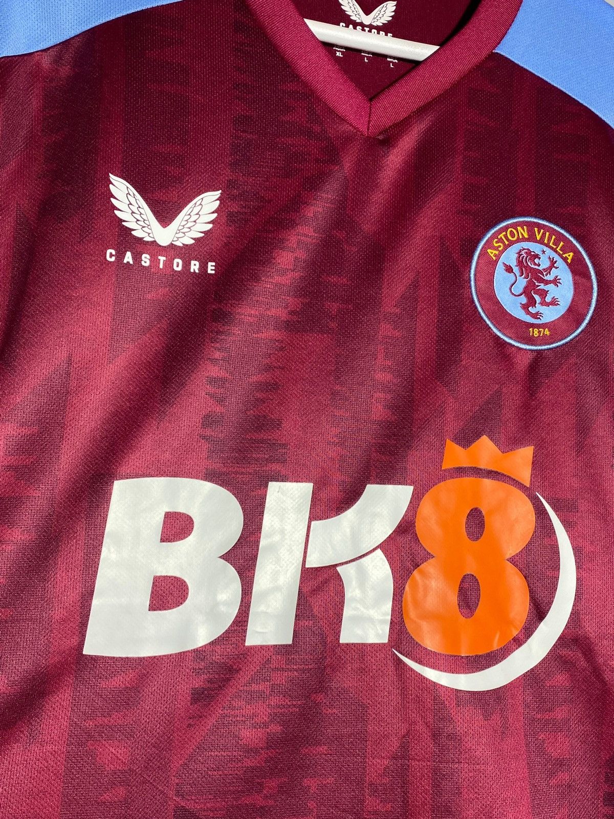 Other 🔥 00s ASTON VILLA JERSEY Y2K CASTOR BLOKECORE ESSENTIAL L Size US L / EU 52-54 / 3 - 4 Thumbnail