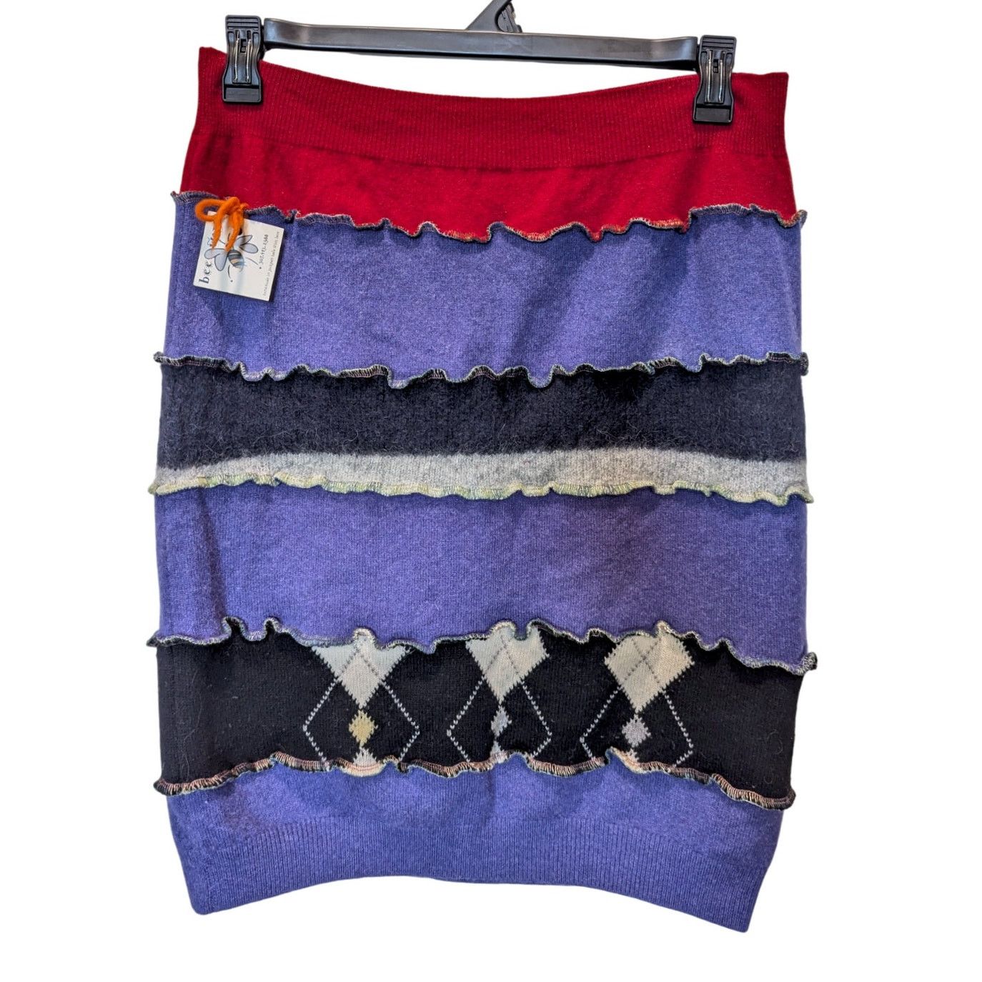 Other NWT Bee Warm Jackson Hole Recycled Upcycled Knit Skirt Size 30" / US 8 / IT 44 - 1 Thumbnail