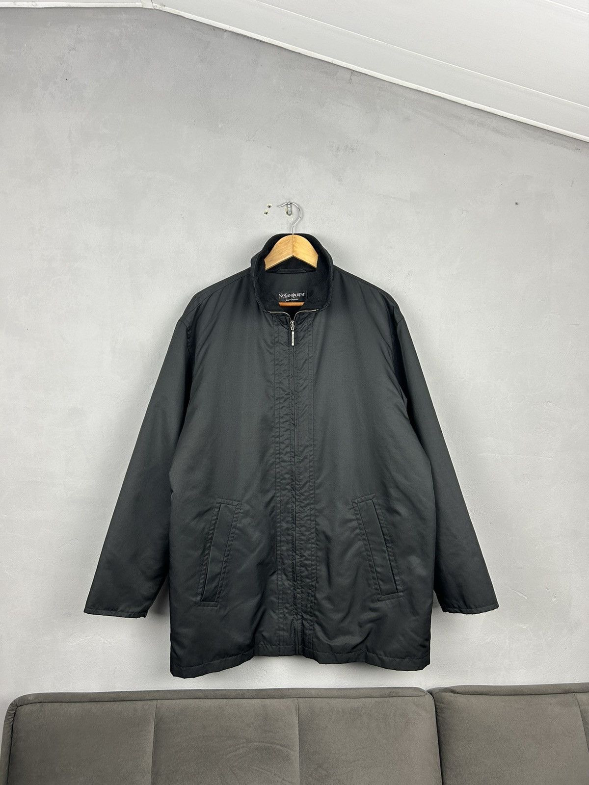Yves Saint Laurent Yves Saint Laurent Pour Homme Black Jacket – Size 50 Size US L / EU 52-54 / 3 - 1 Thumbnail