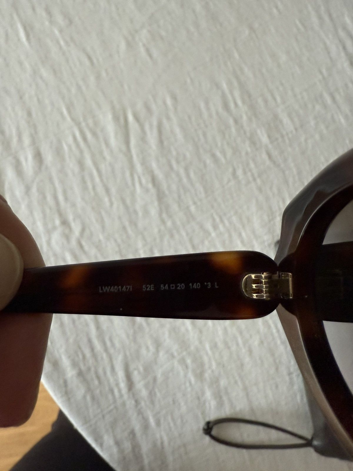 Loewe Loewe Oval Turtle sunglasses Size ONE SIZE - 10 Thumbnail