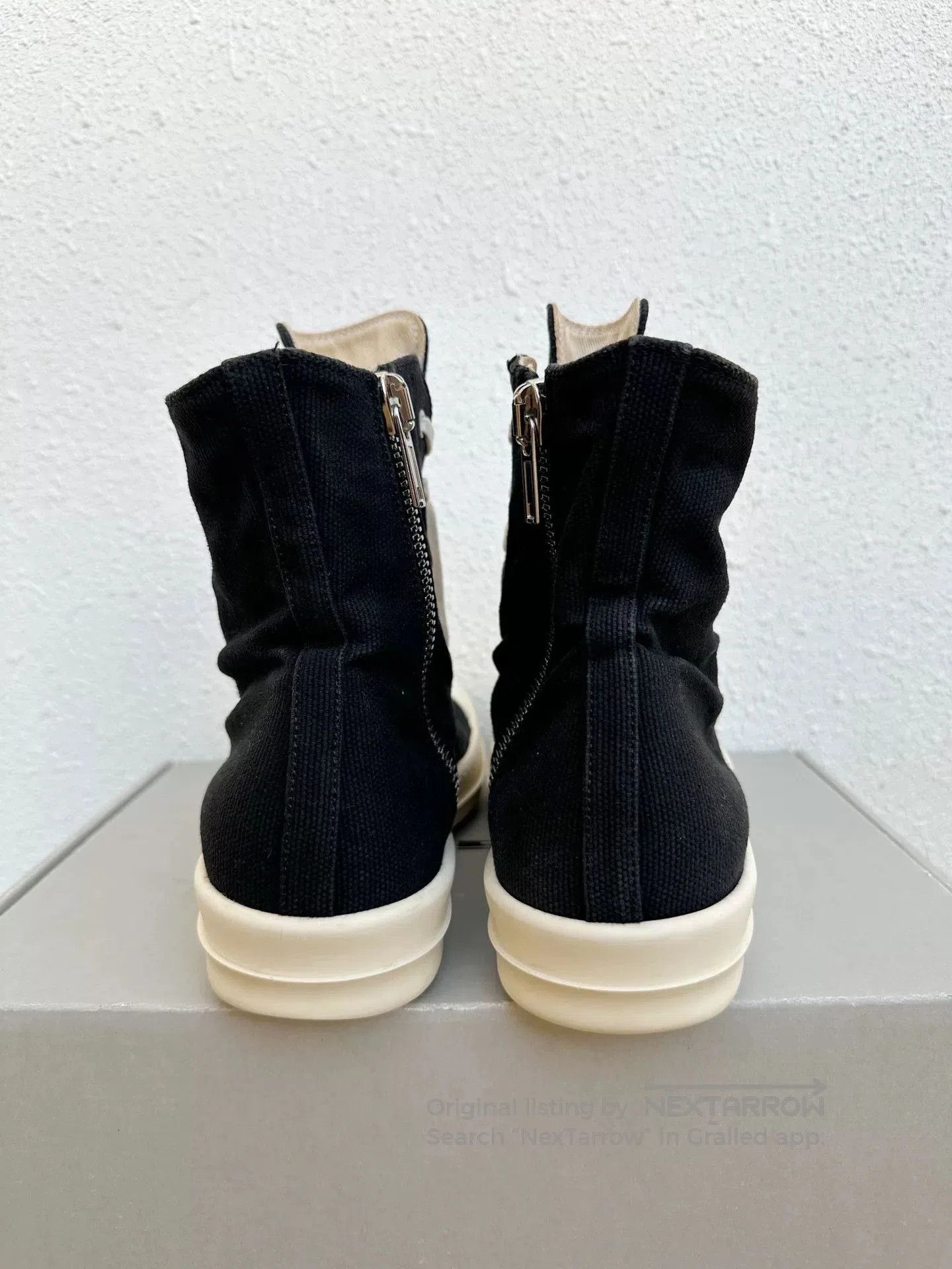 Rick Owens Drkshdw Rick Owens DRKSHDW Canvas Sneakers. Size US 8 / EU 41 - 6 Thumbnail