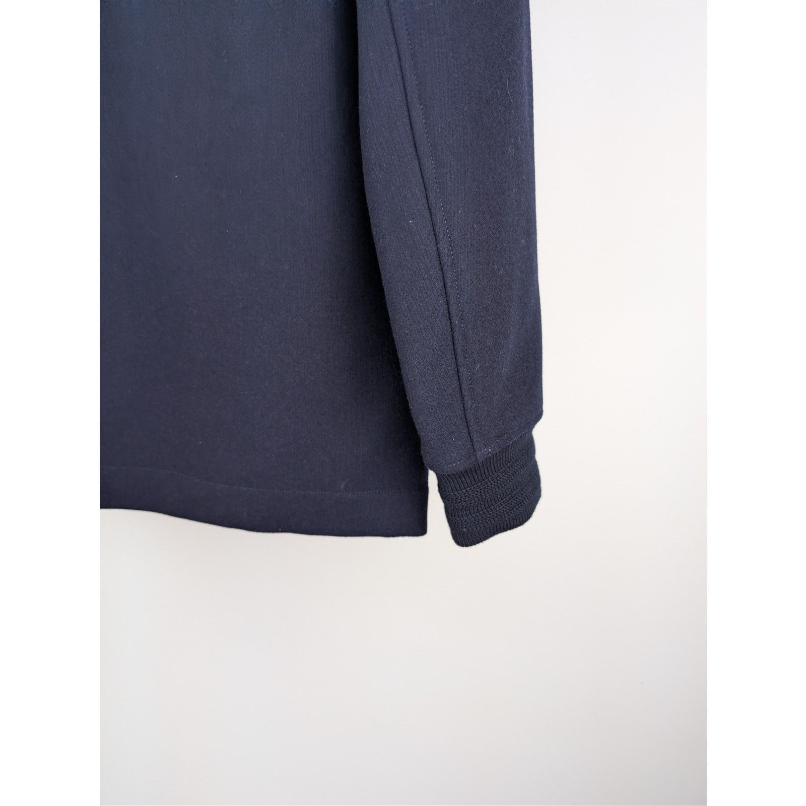 Stone Island o1rshd1 Panno Speciale Hoodie Jacket in navy blue wool blend Size US L / EU 52-54 / 3 - 13 Thumbnail