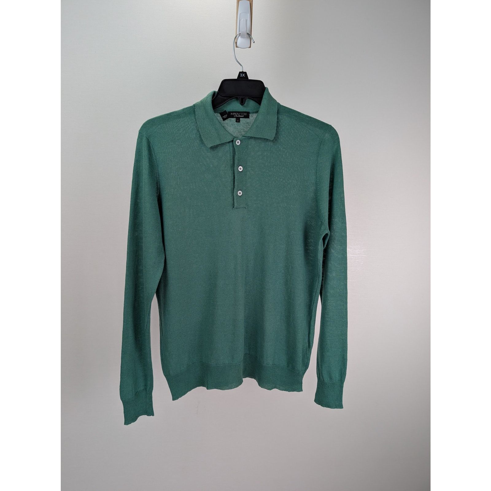 Paul Stuart o1rshd1 CC20 Polo Shirt in Green Size US S / EU 44-46 / 1 - 1 Thumbnail