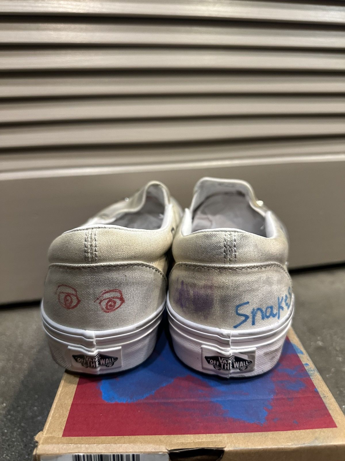 Paly Hollywood Paly x Vans 1/1 Hand Drawn Slip On Vans 10 Size US 10 / EU 43 - 5 Thumbnail