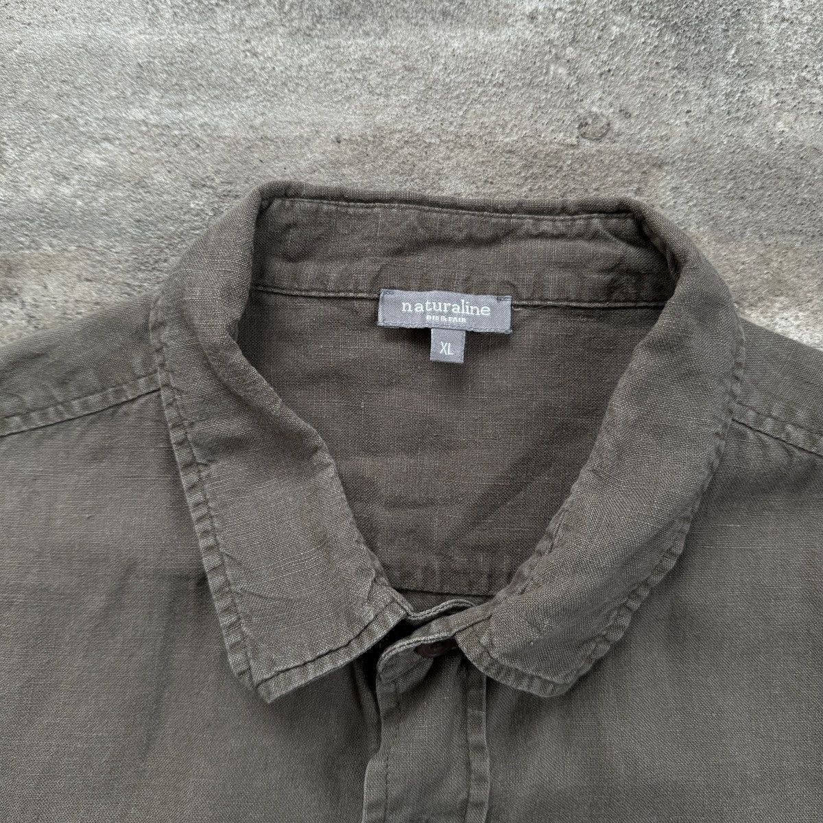 Vintage Naturaline Linen Button Up Short Sleeve Shirt Size US XL / EU 56 / 4 - 3 Thumbnail