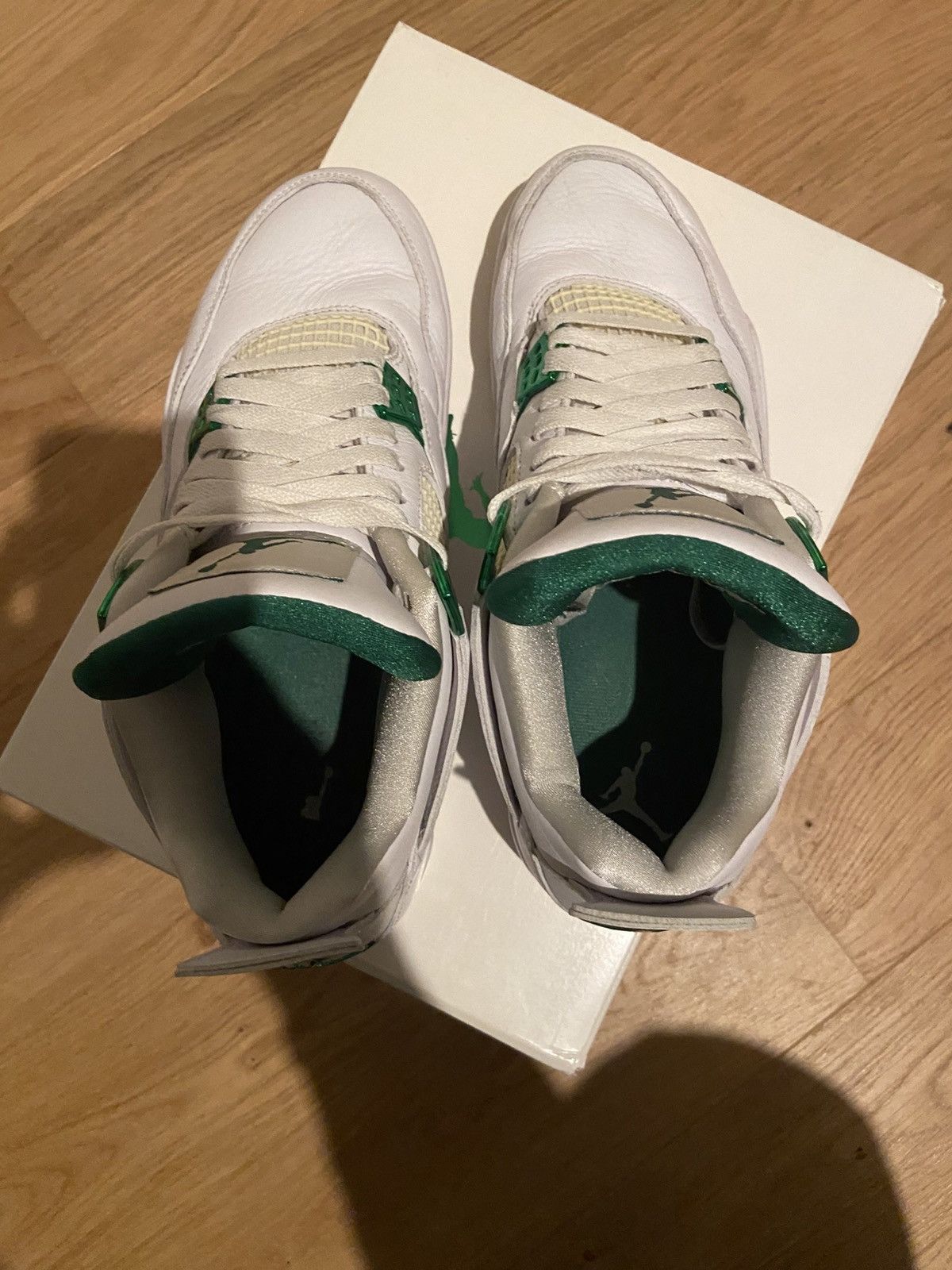 Jordan Brand Jordan 4 Metallic Green 9.5 Size US 9.5 / EU 42-43 - 6 Thumbnail