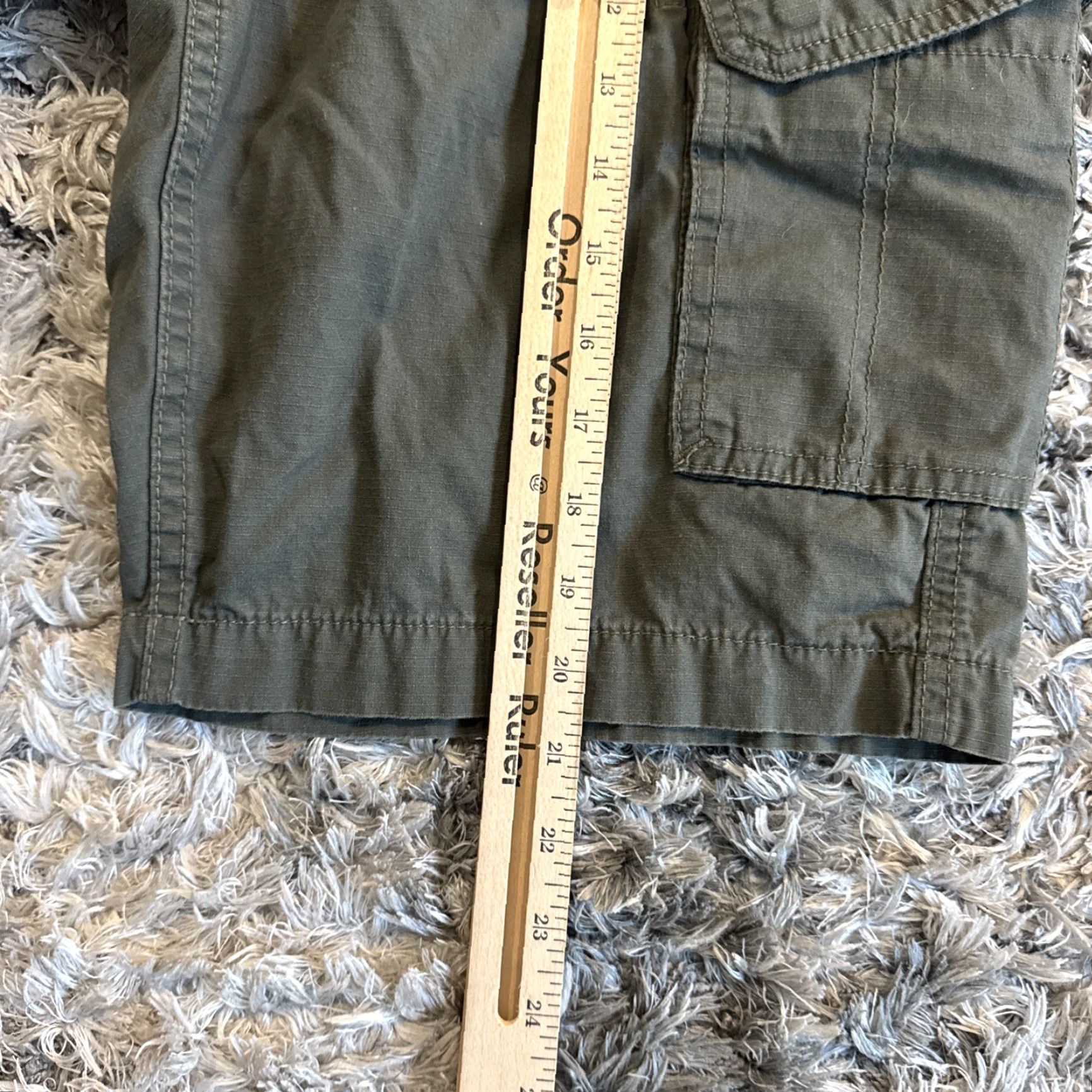 Vintage VINTAGE Northwest Territory Cargo Shorts Mens 32 Green Multi Pocket 00’s Y2K HTF Size US 32 / EU 48 - 5 Thumbnail