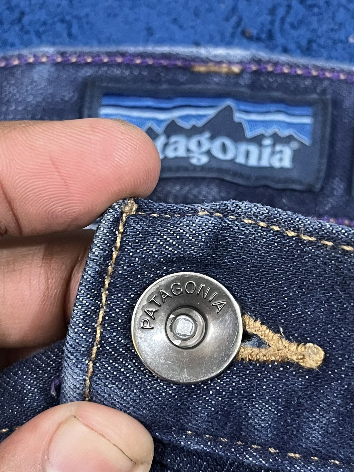 Patagonia Vintage Patagonia Distressed Denim Size US 32 / EU 48 - 7 Thumbnail