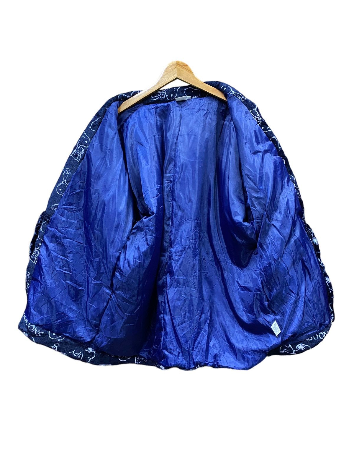 Komono Vtg Snoopy Velvet Kimono (M-L) Size US L / EU 52-54 / 3 - 6 Thumbnail