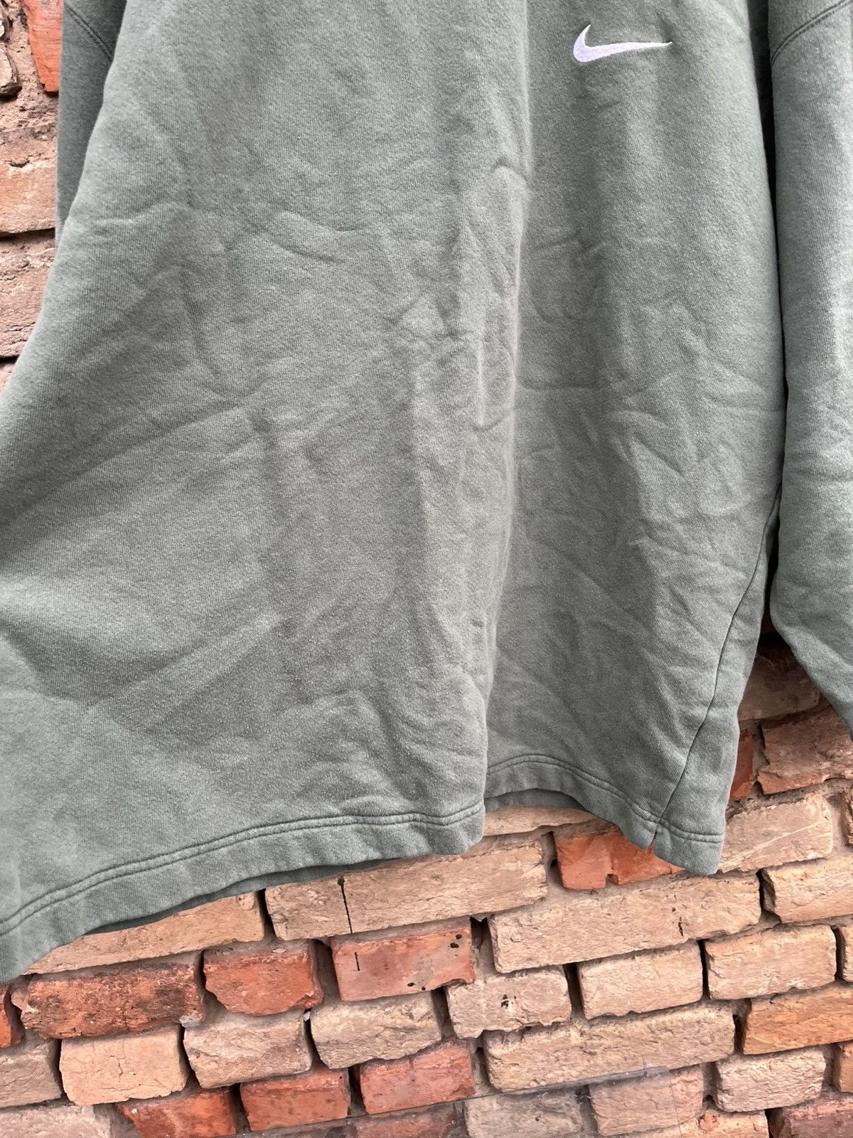 Japanese Brand × Nike 90s Nike Vintage Oversized Boxy Distressed Faded Sweatshirt Size US XL / EU 56 / 4 - 11 Thumbnail