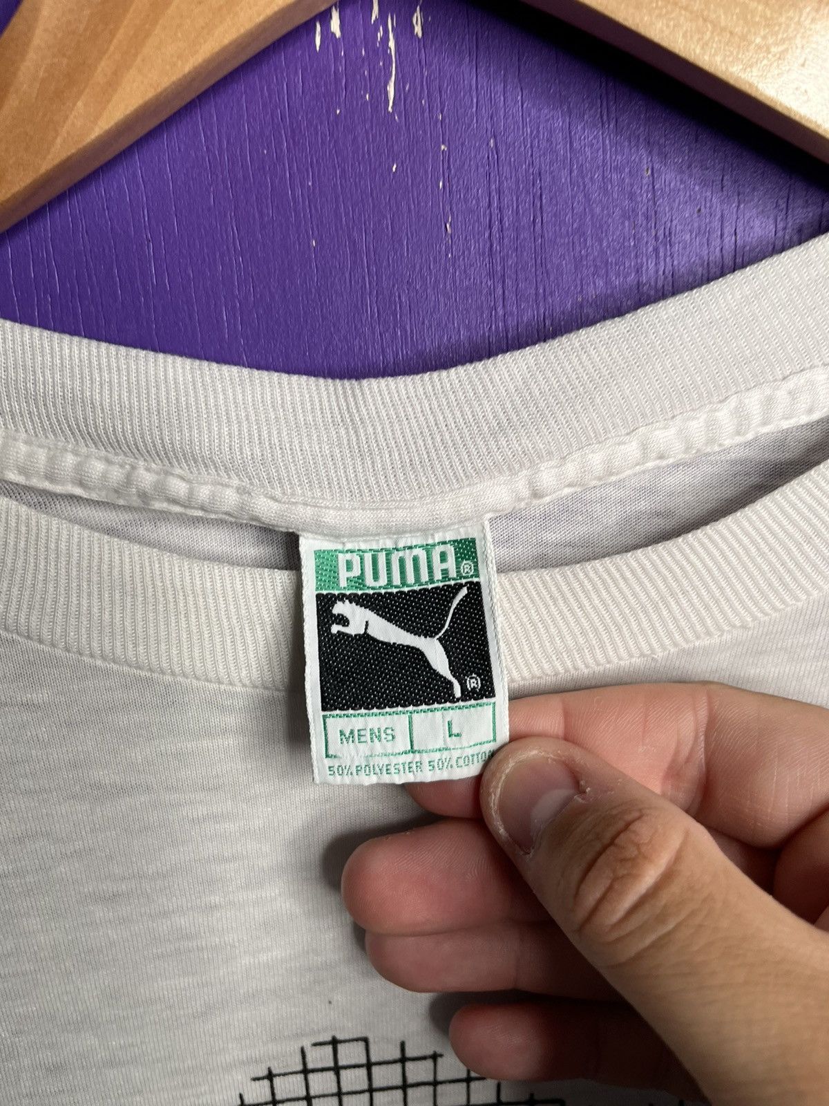 Puma × Vintage Vintage 1984 Puma animal logo t-shirt Size US M / EU 48-50 / 2 - 4 Thumbnail