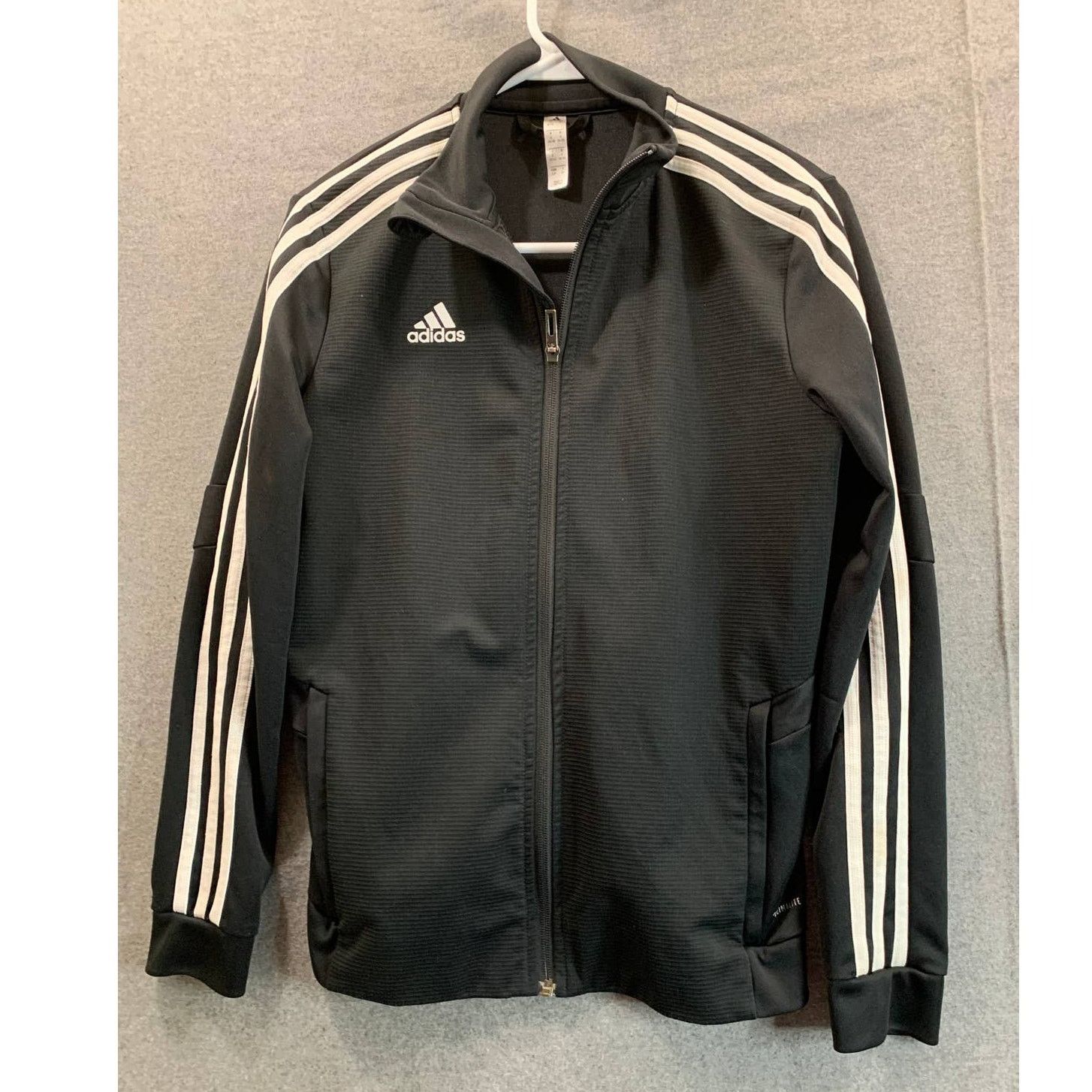 Adidas Adidas Jacket Adult Small Black Full Zip Long Sleeve Size US S / EU 44-46 / 1 - 1 Thumbnail
