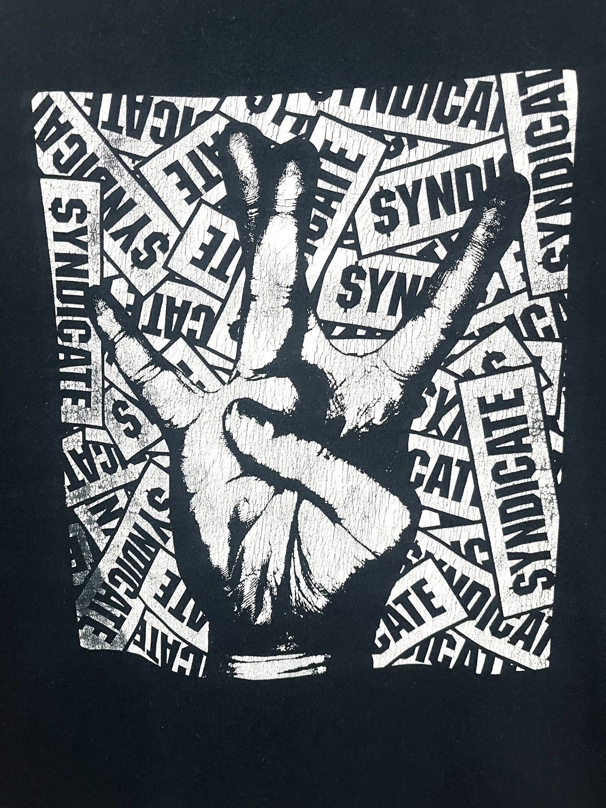 Rap Tees × Vintage Vintage 90’s Rhyme Syndicate Ice T Hip Hop Size US XL / EU 56 / 4 - 2 Thumbnail