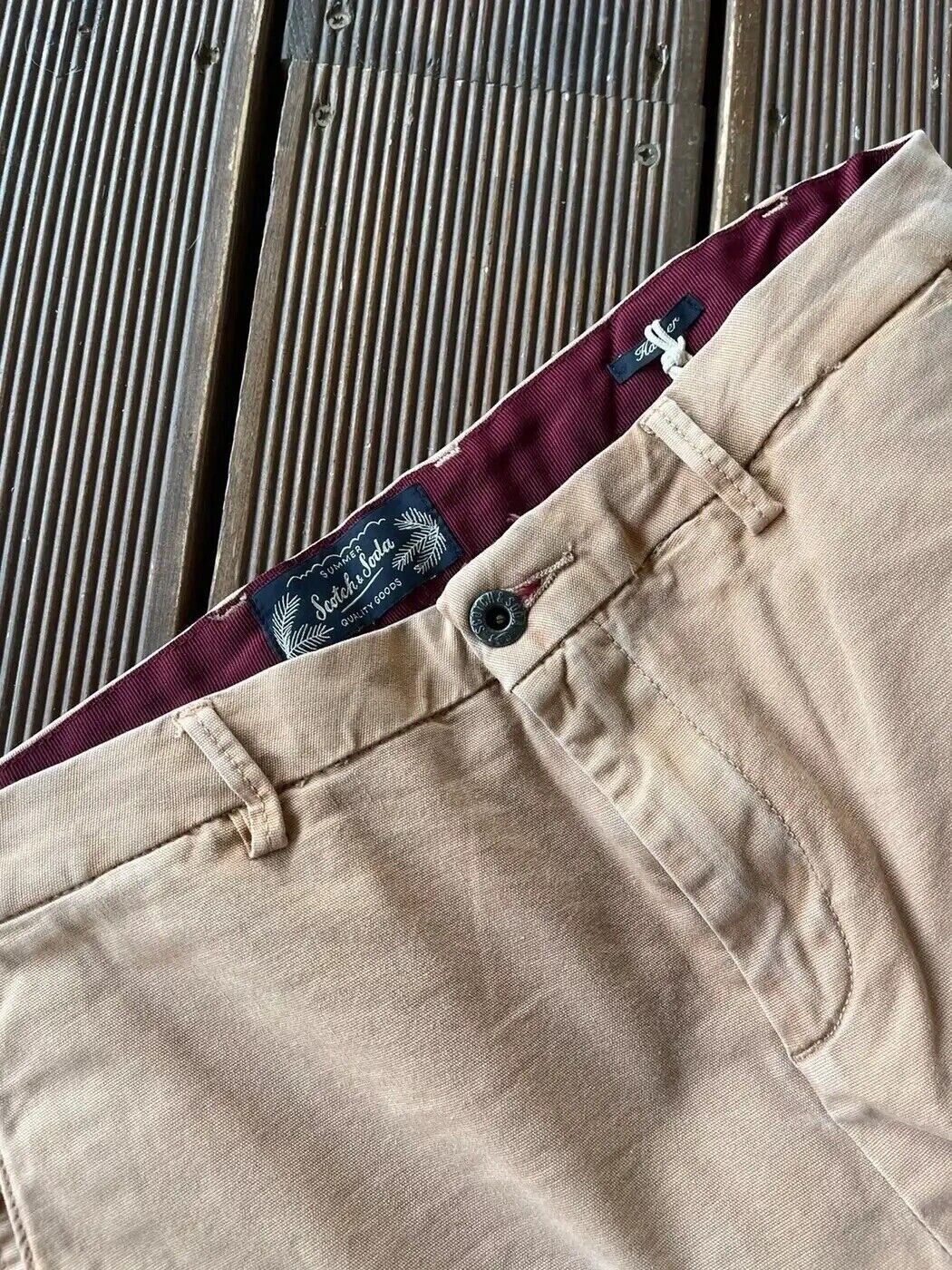 Scotch & Soda Tapered fit sand beige chinos pants Scotch&Soda M-L Size US 31 - 4 Thumbnail
