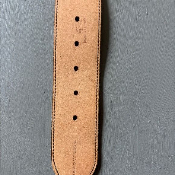 Other JM Davidson Leather Belt Pouch Black Waist Bag 30 Inch Card Size ONE SIZE - 2 Thumbnail