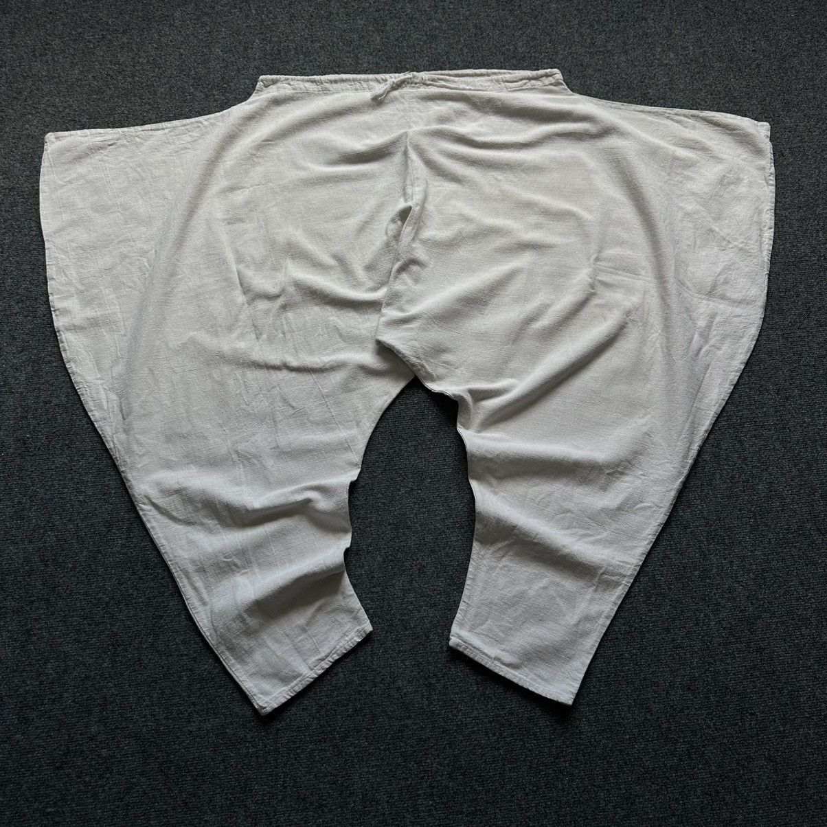 Y/Project VTG Japanese Style Boho Pants One Size Baggy Rap For Dancing Size US 34 / EU 50 - 5 Thumbnail