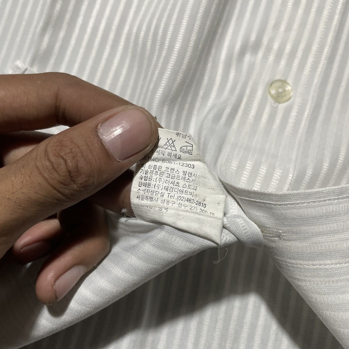 Balenciaga Vintage Balenciaga Shirts BB Embroidered Size US L / EU 52-54 / 3 - 6 Thumbnail