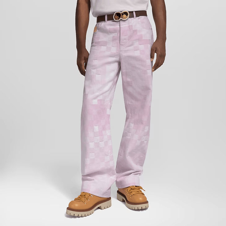Louis Vuitton Damoflage Denim Skate Trousers Size US 36 / EU 52 - 2 Thumbnail