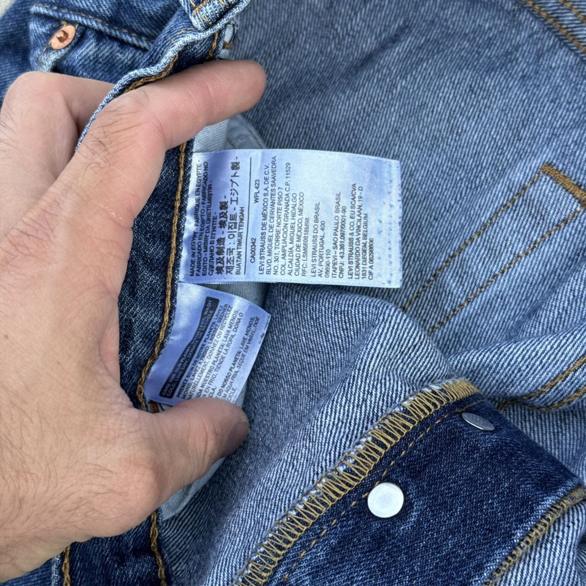 Levi's Levi’s 501 Jeans Blue Denim W34 L32 Size US 34 / EU 50 - 8 Thumbnail