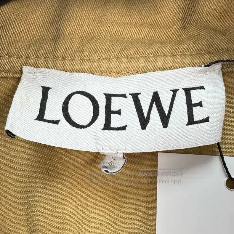 Loewe Loewe Khaki Leather Brand Windbreaker Jacket Size XS / US 0-2 / IT 36-38 - 6 Thumbnail
