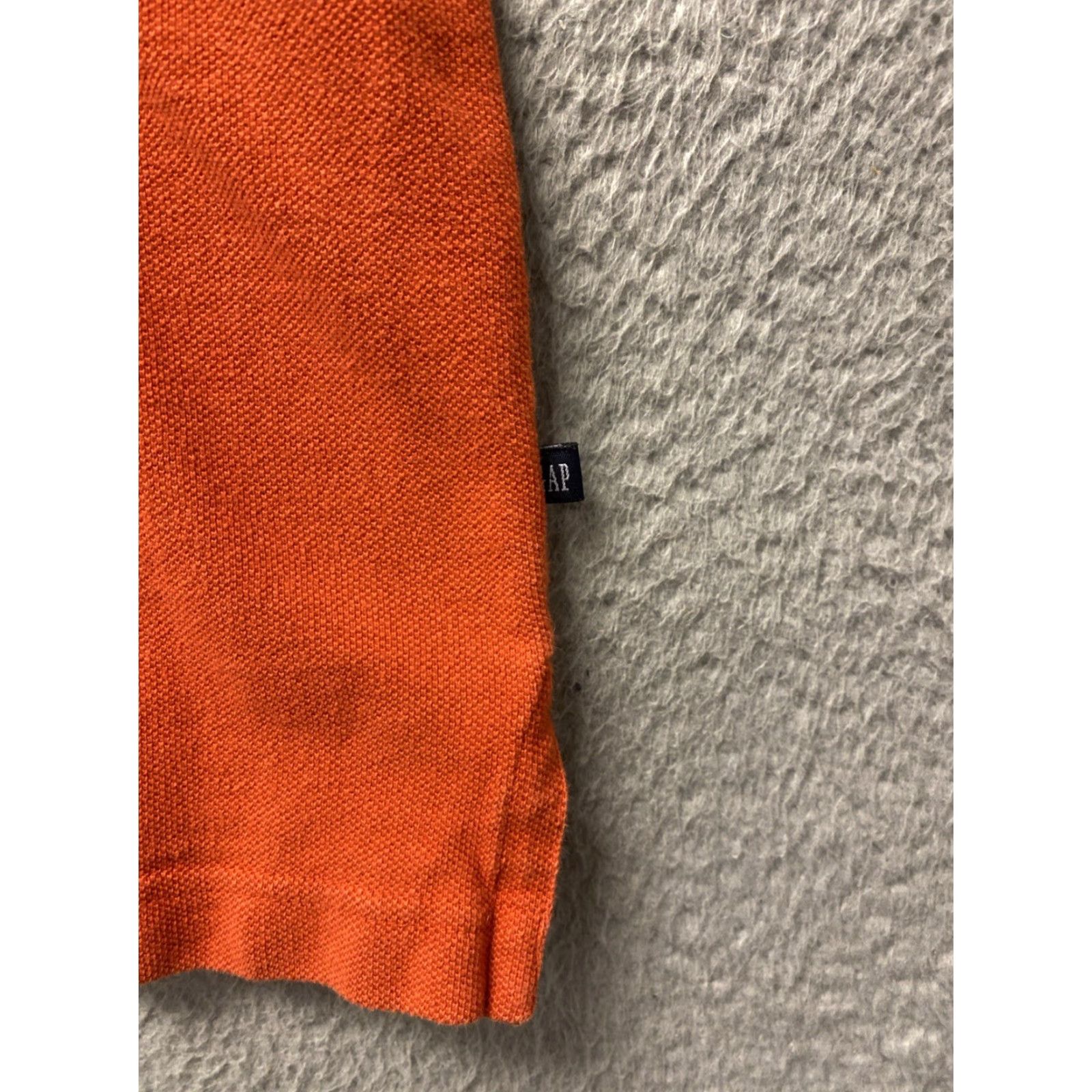Gap VINTAGE Gap Polo Shirt Men Medium Short Sleeve Burnt Amber 90s Casual Golf Preppy Size US M / EU 48-50 / 2 - 8 Thumbnail