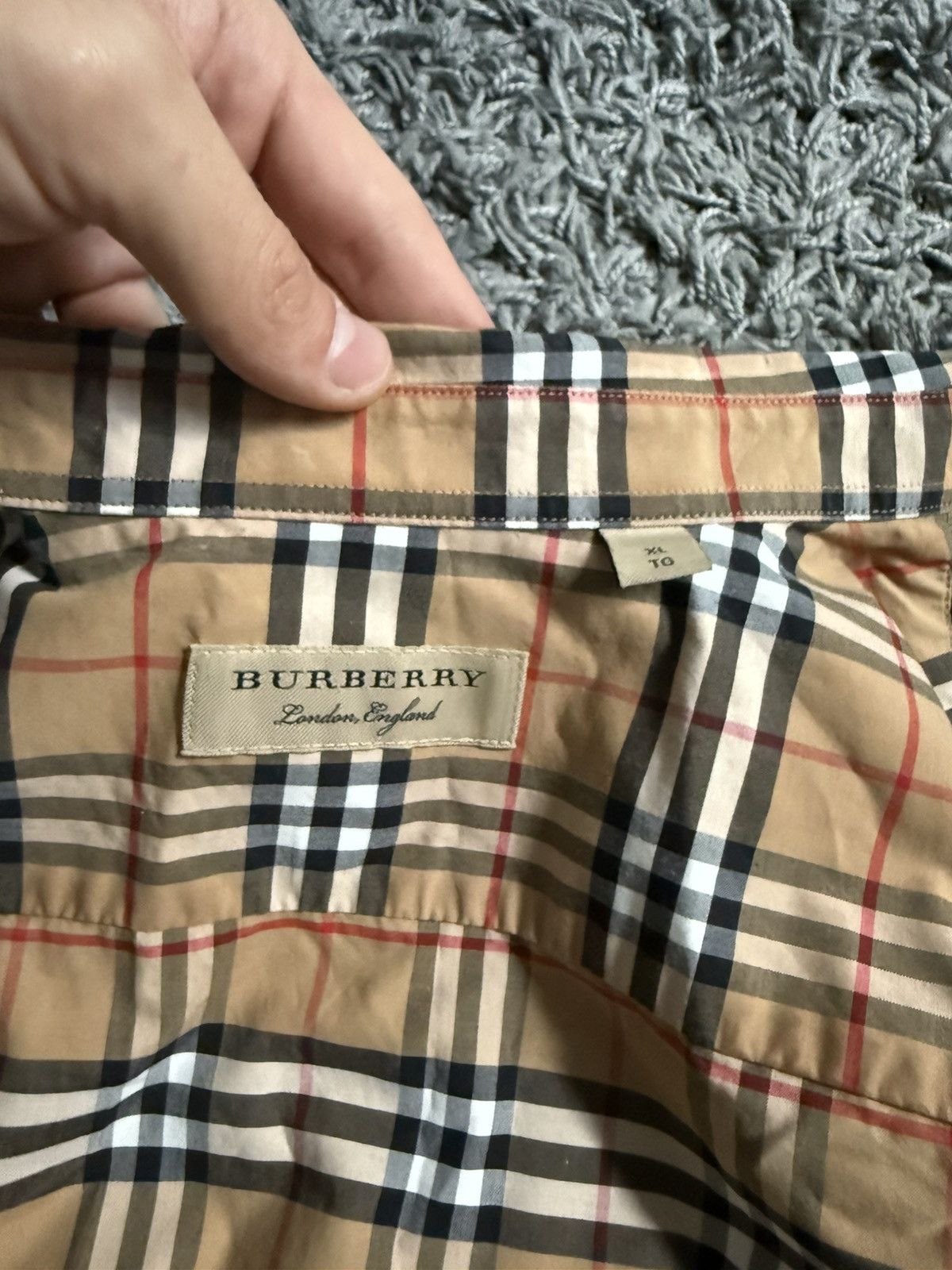 Burberry Burberry London Nova Shirt XL(L) Size US L / EU 52-54 / 3 - 8 Thumbnail