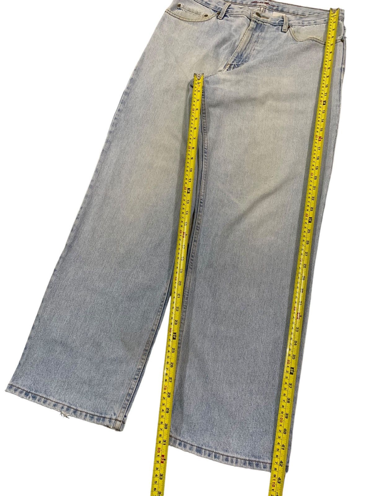 Eddie Bauer Vintage Y2K Eddie Bauer Pre Washed Baggy Loose Ripped Jeans Size US 34 / EU 50 - 14 Thumbnail