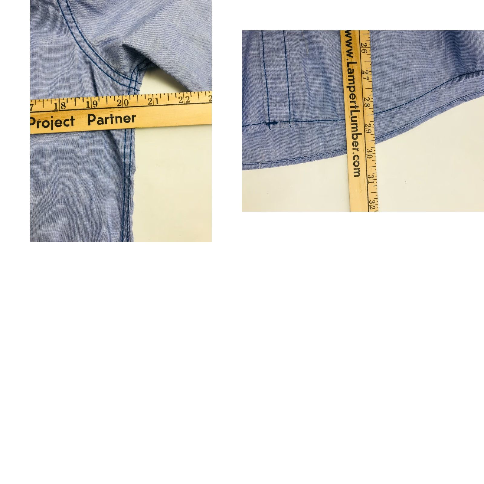 Vintage Michael Brandon Shirt Men Size Small Solid Blue Button Up Collared Casual Size US S / EU 44-46 / 1 - 8 Thumbnail