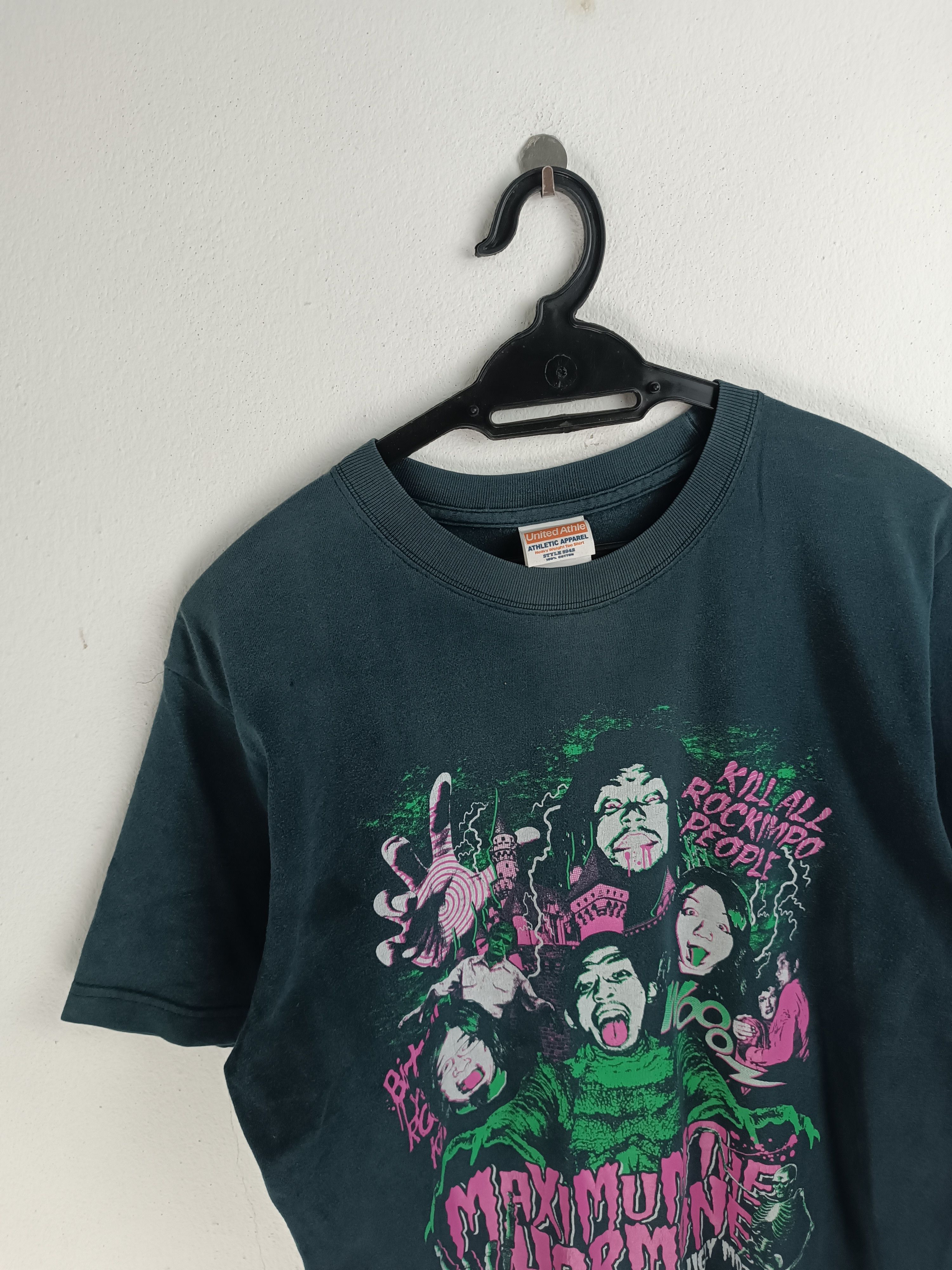 Band Tees VINTAGE Y2K MAXIMUM THE HORMONE METAL HARDCORE VERY RARE Size US M / EU 48-50 / 2 - 5 Thumbnail