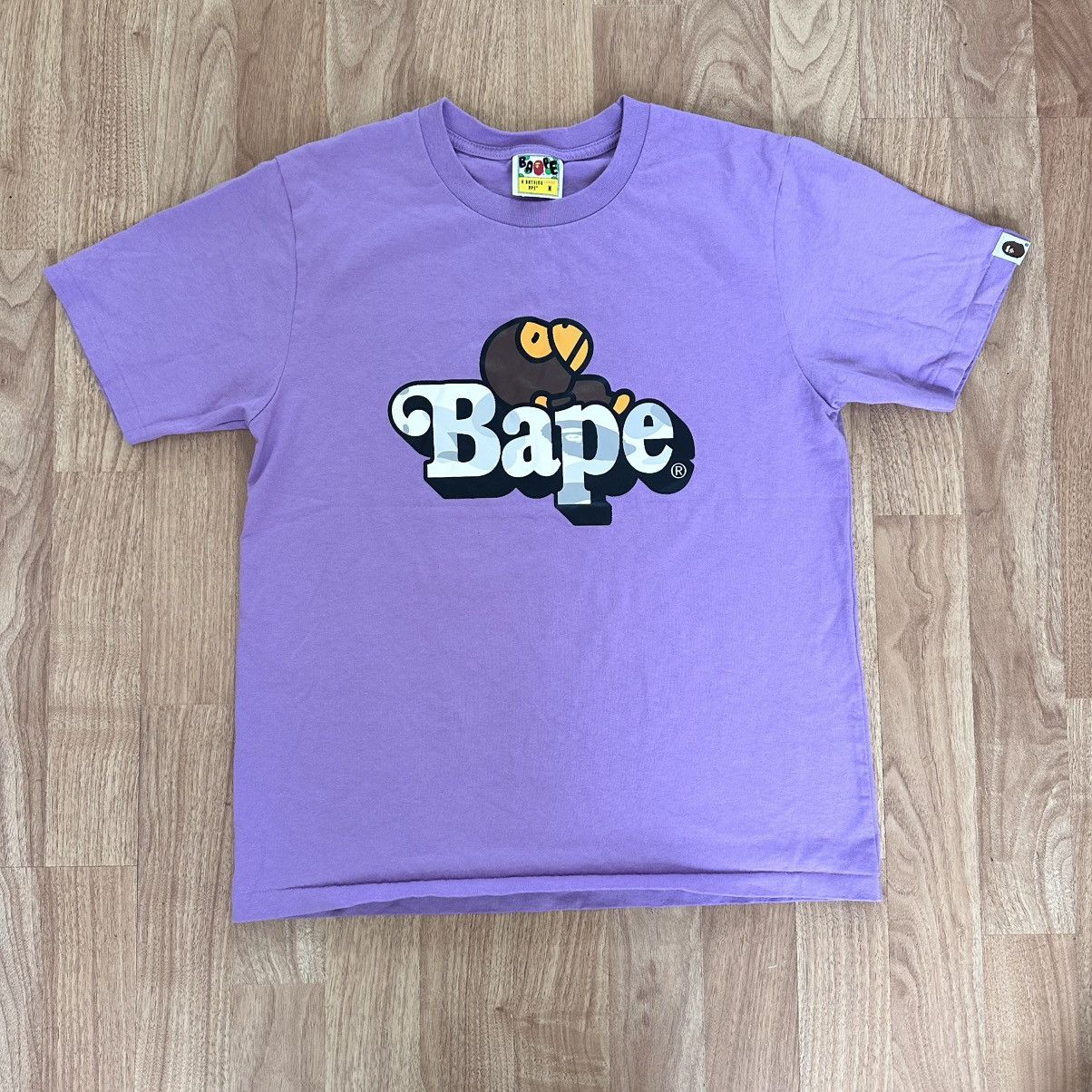 Bape bape purple t shirt Size M / US 6-8 / IT 42-44 - 2 Thumbnail