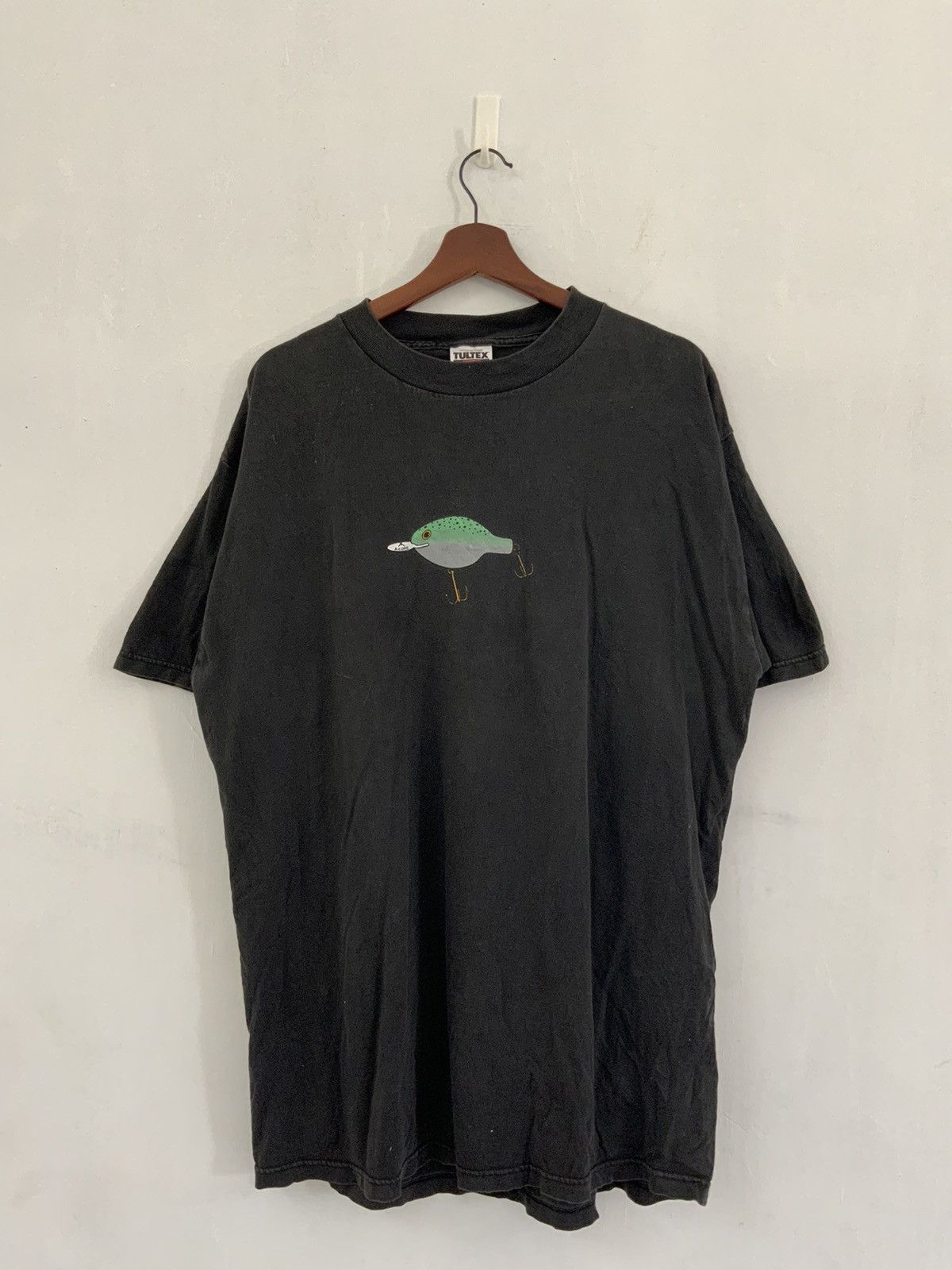 Vintage Vintage A-Lure Clothing Spawned Logo 1996 Tultex Archive Tee Size US XL / EU 56 / 4 - 2 Thumbnail