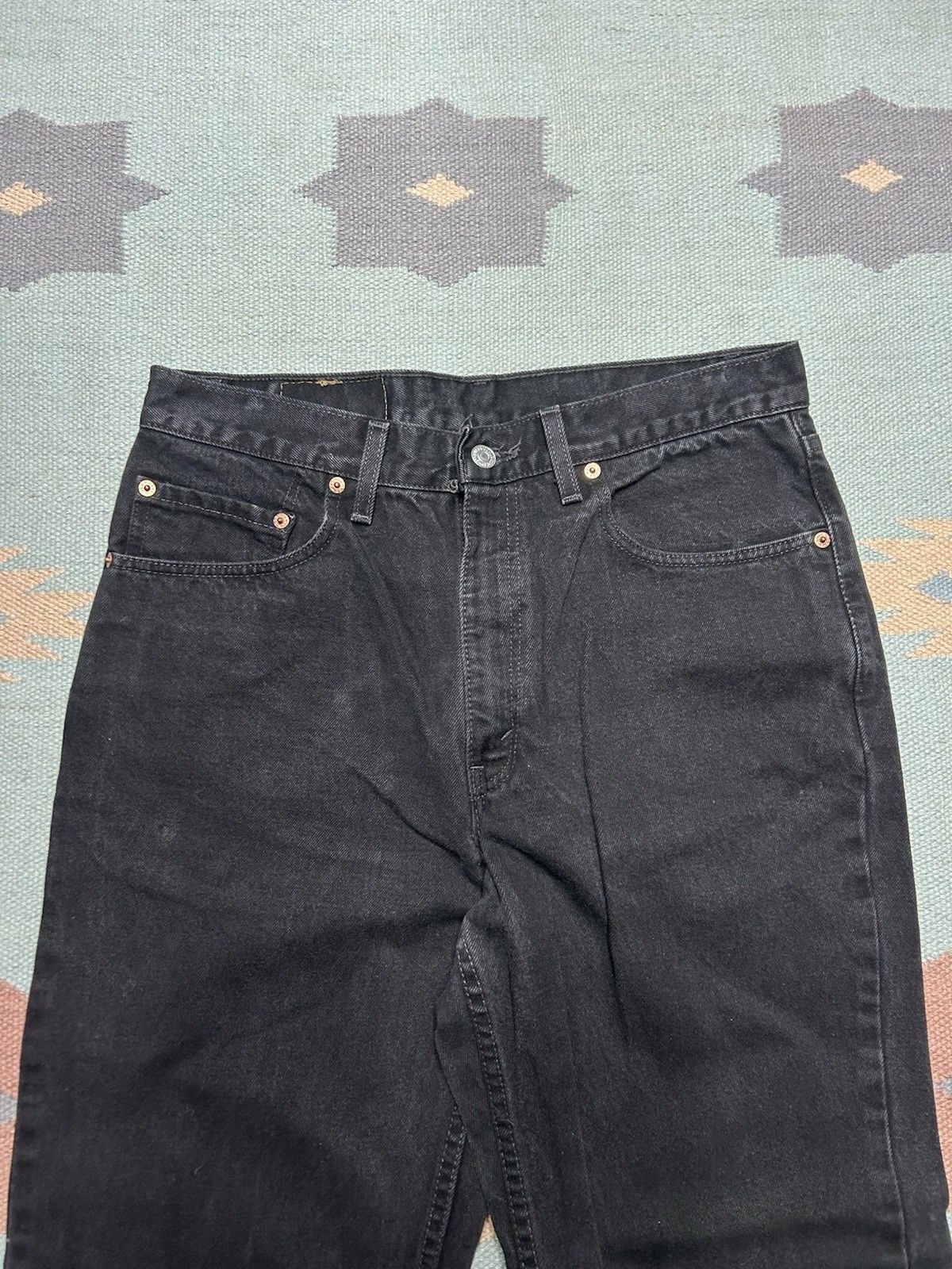 Vintage 90s Levi’s 550 jeans relaxed straight goth skater USA 32x31 Size US 32 / EU 48 - 7 Thumbnail